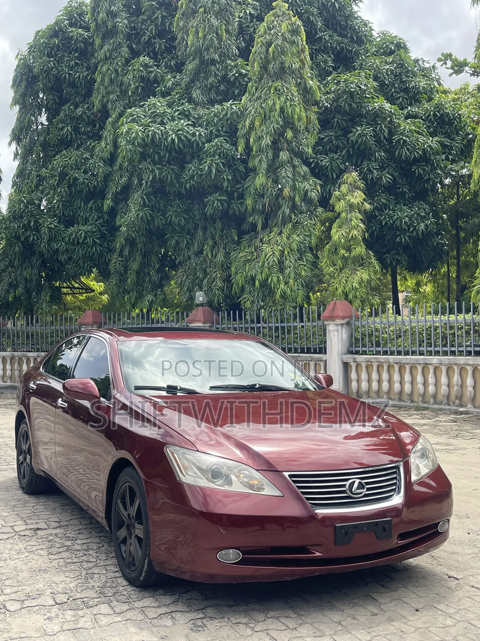 Lexus ES 350 2008 Burgundy