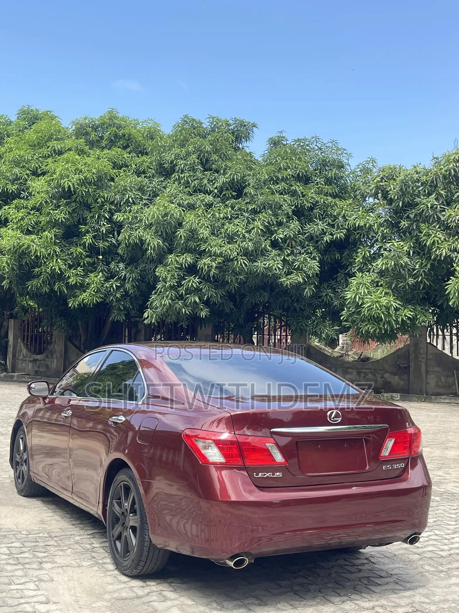 Lexus ES 350 2008 Burgundy