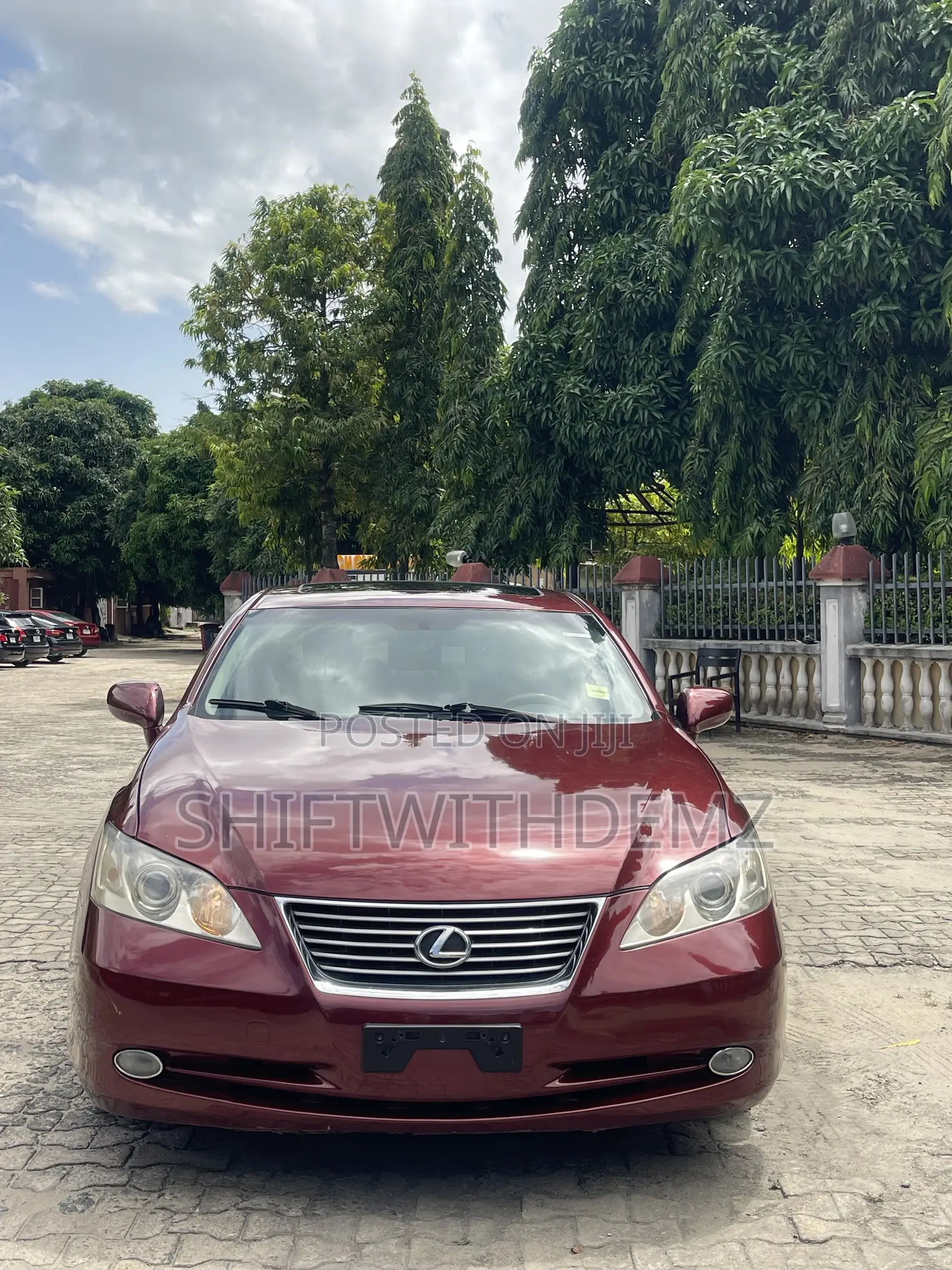 Lexus ES 350 2008 Burgundy