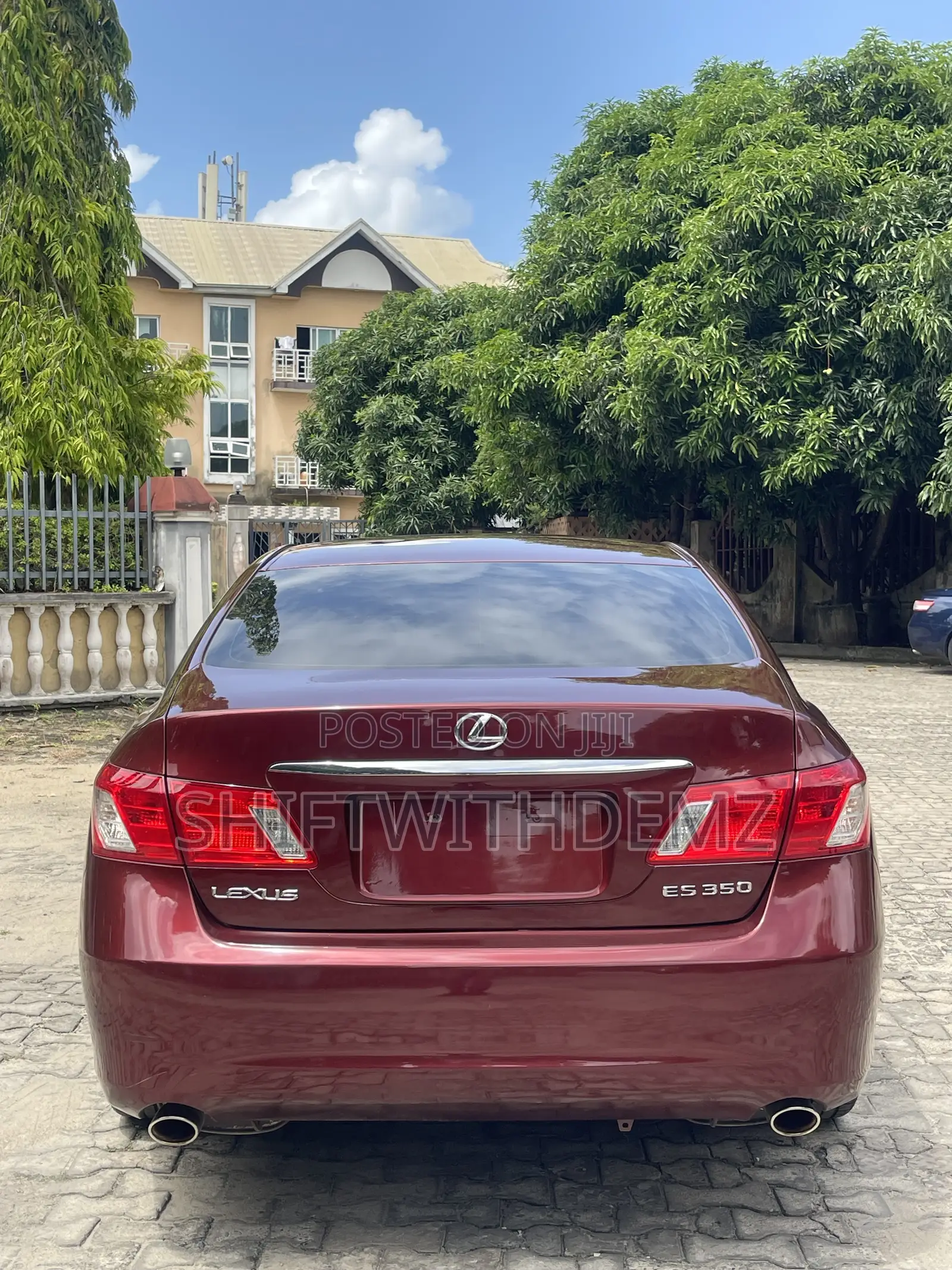 Lexus ES 350 2008 Burgundy