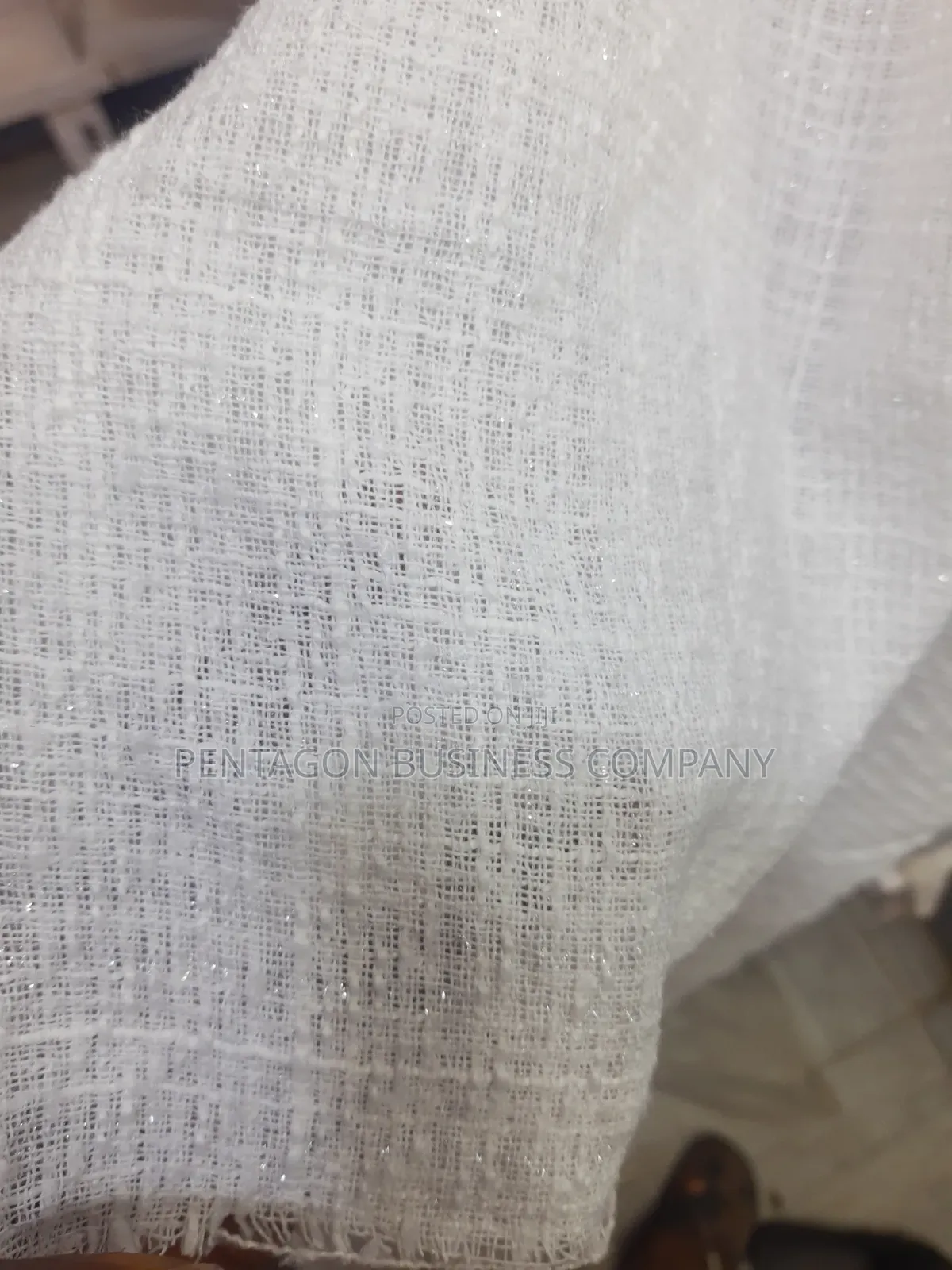 Sparkling Plain Tweed Fabric
