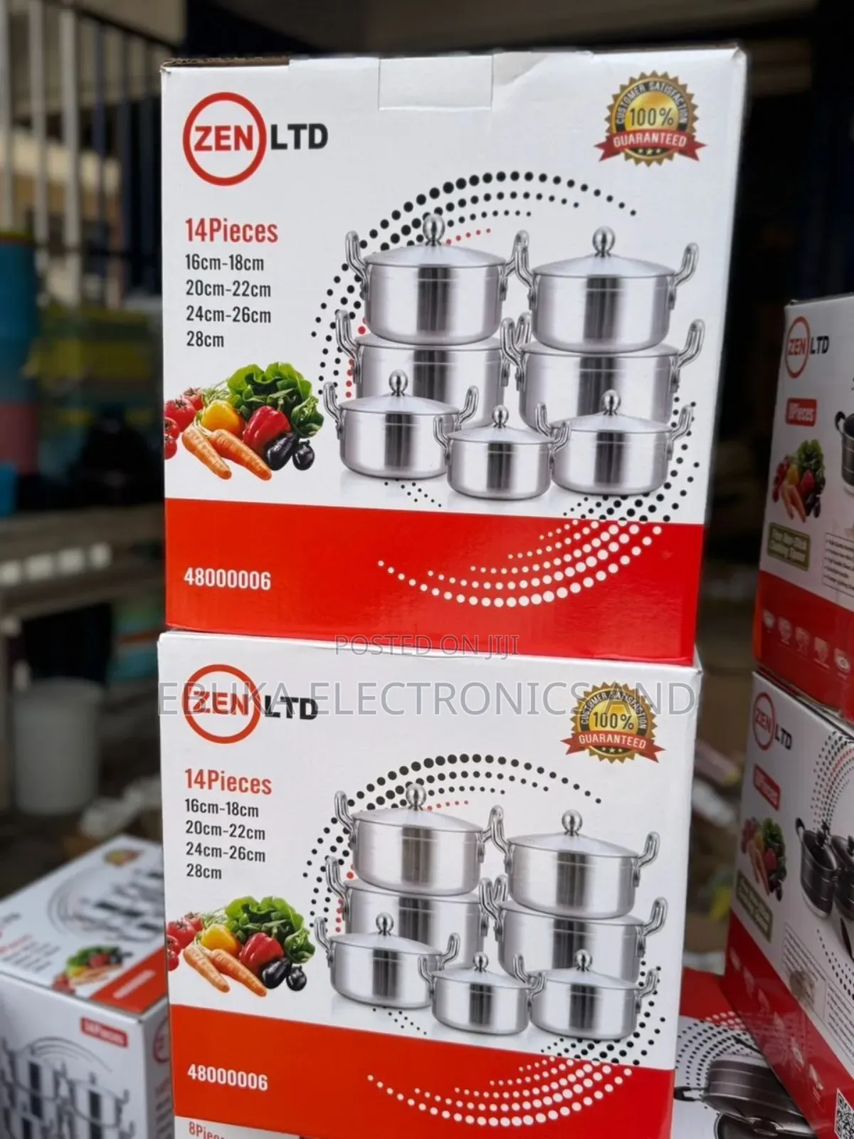 7 Pieces of Aluminium Zen Pot Is Available Now