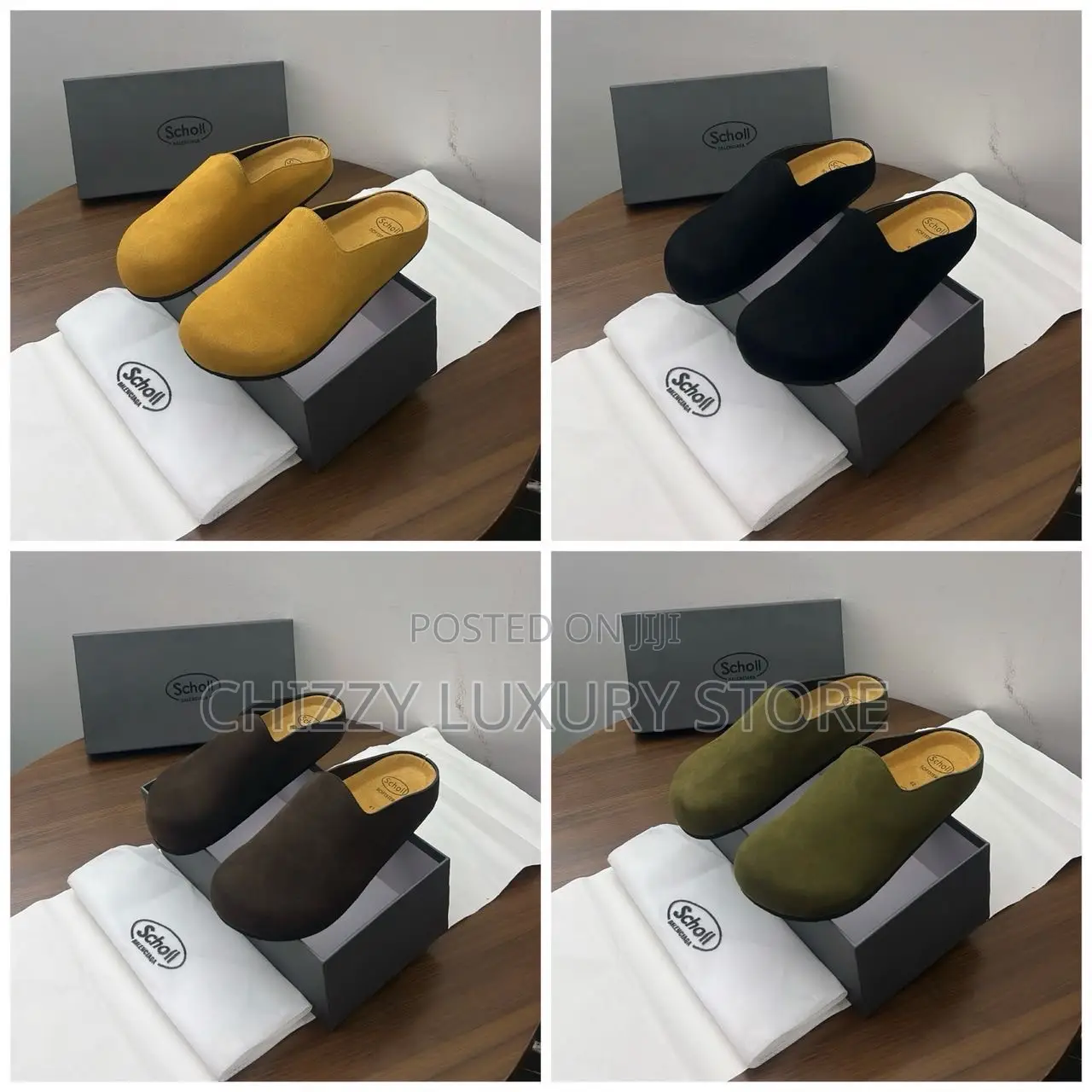 Balenciaga Quality Luxury Men Suede Half Shoe