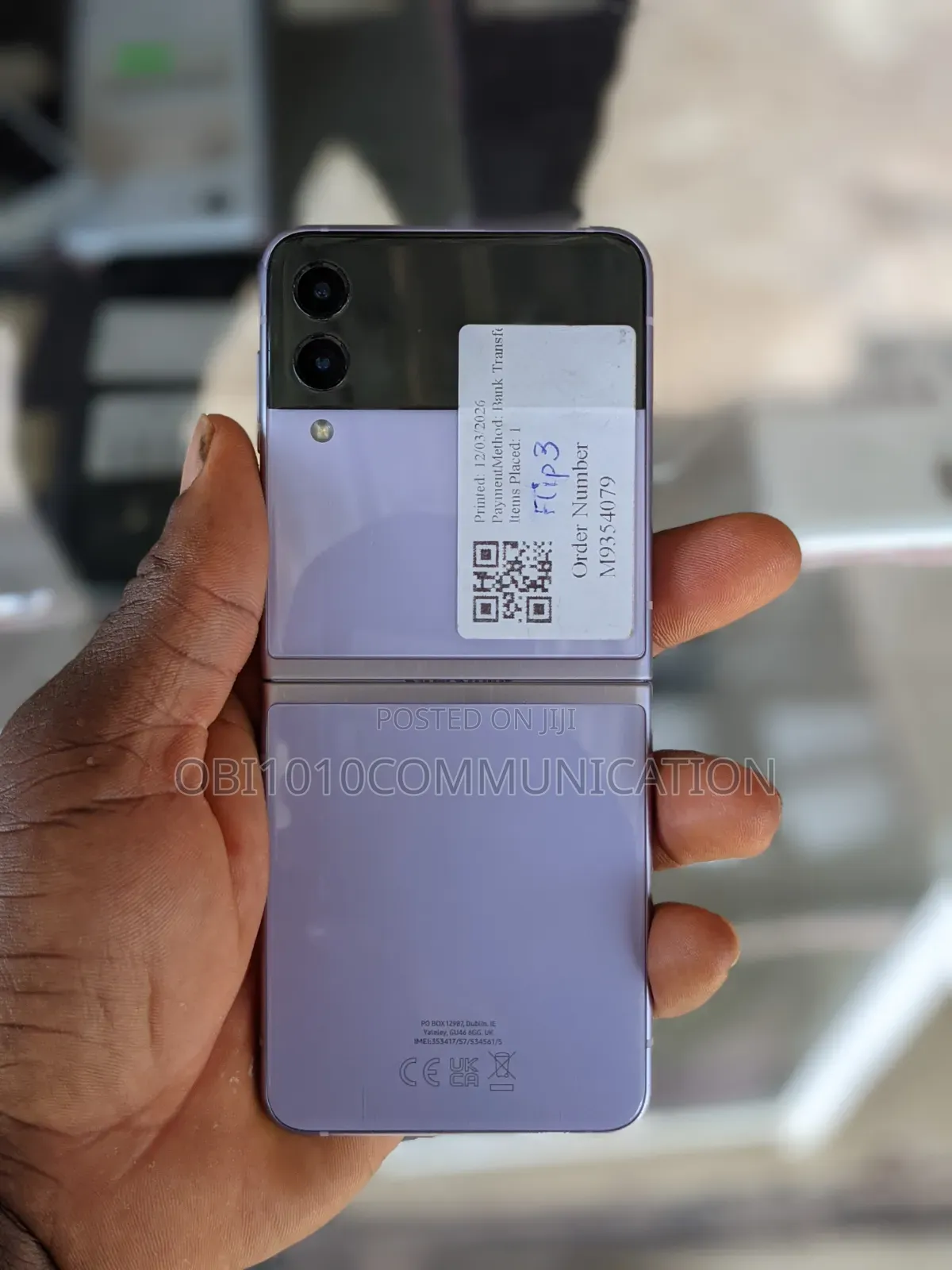 Samsung Galaxy Z Flip3 5G 128 GB Purple