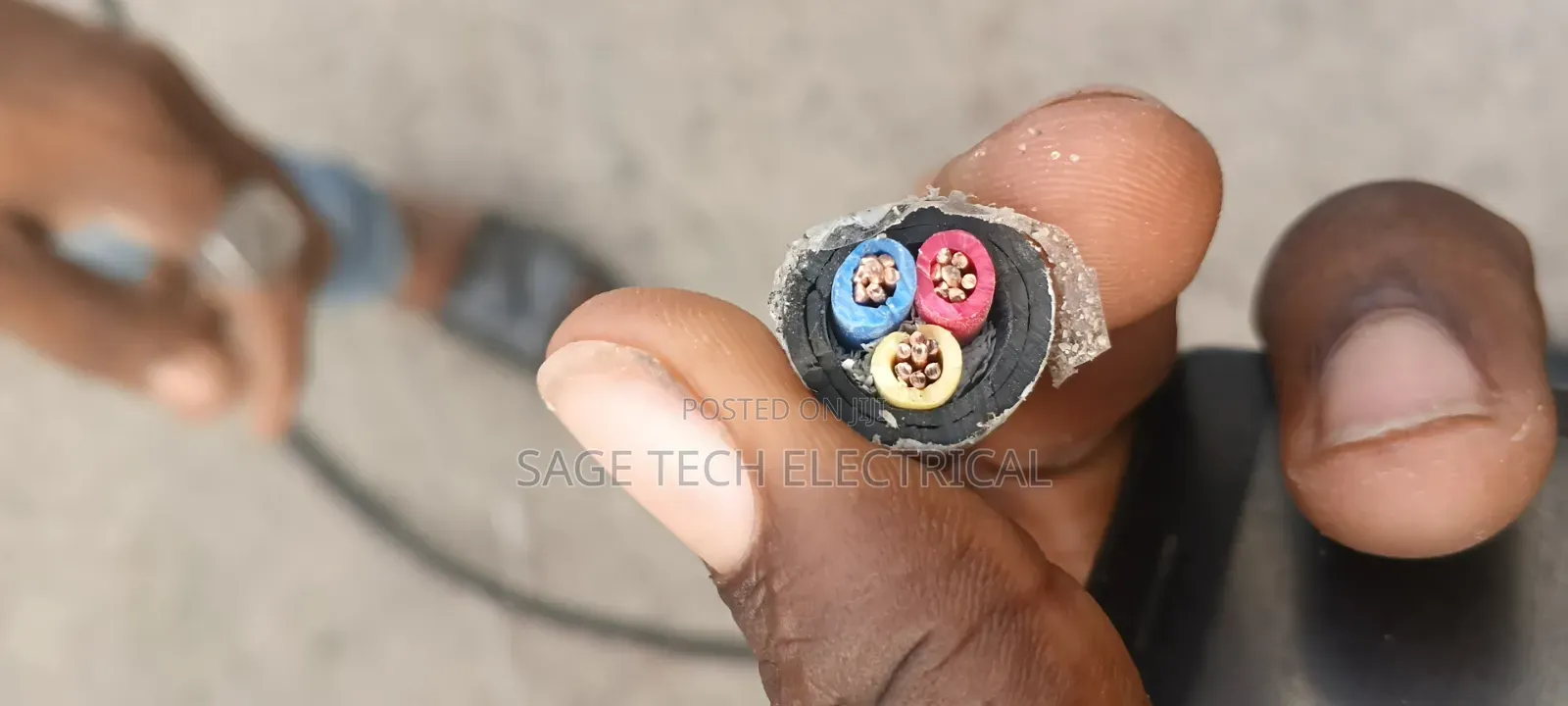 6mm 3core PVC PVC Armoured Cable