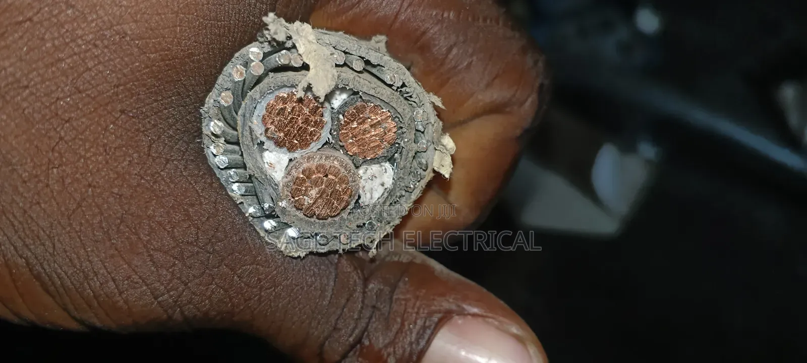 35mm 3core Armored Cable