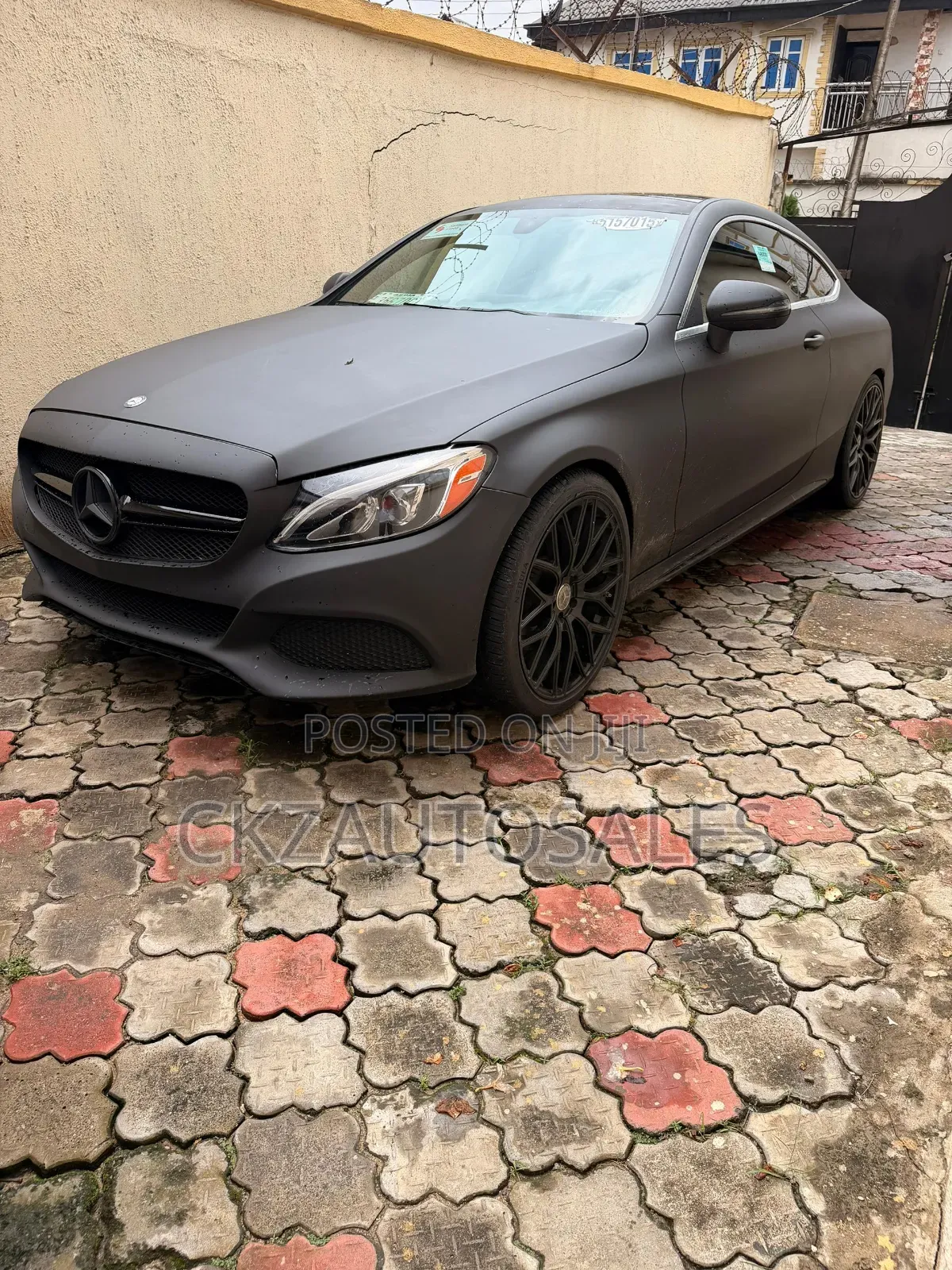 Mercedes-Benz C-Class C 300 4MATIC (W205) 2016 Black
