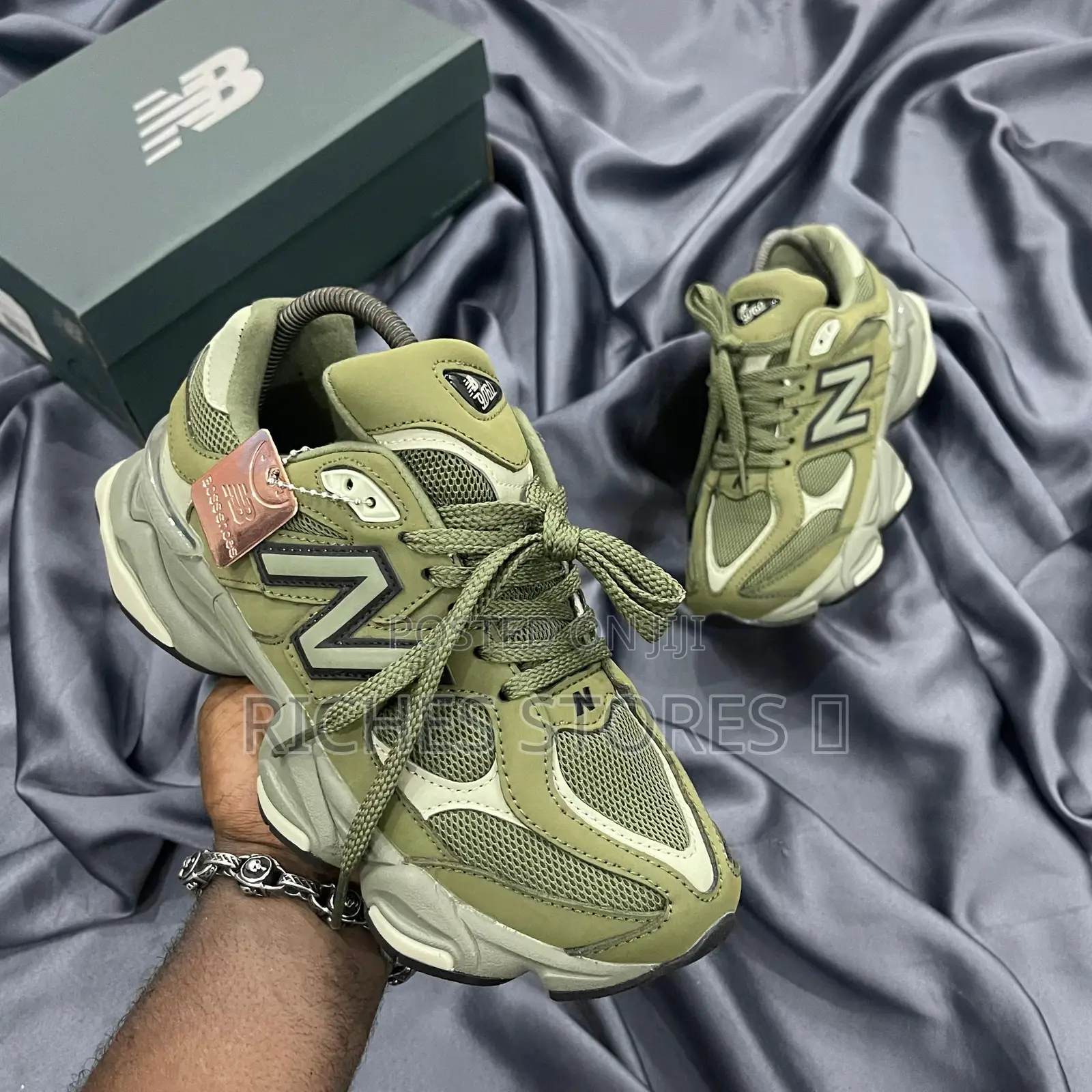 New Balance 9060 Green Colorway SNKRS