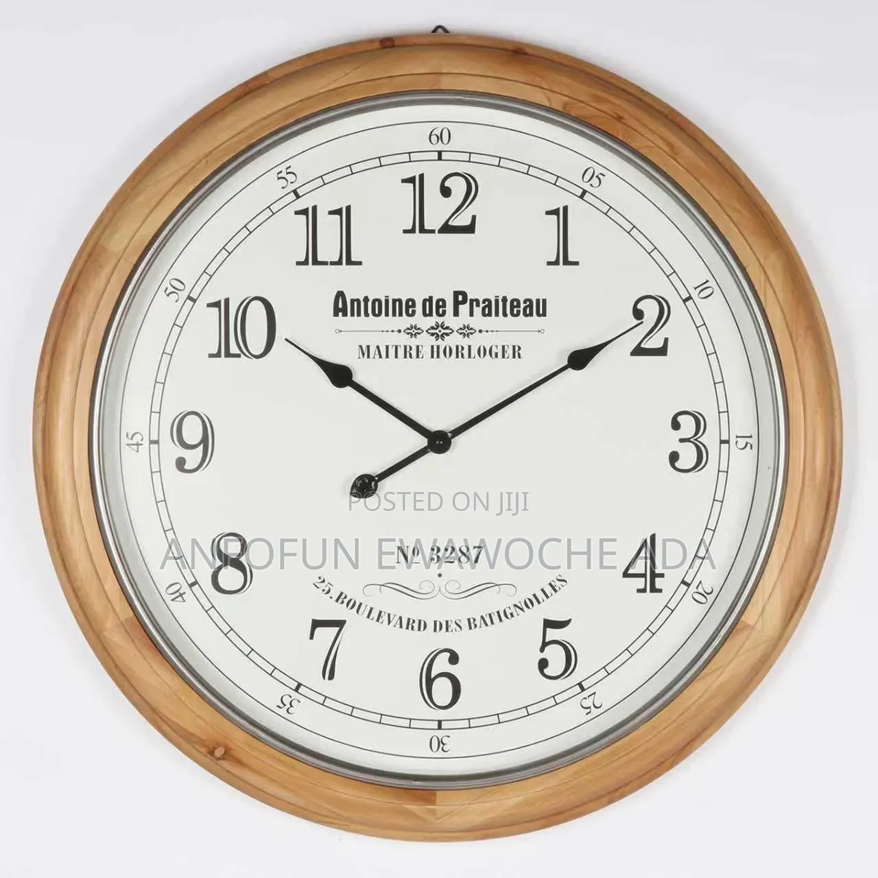 80cm Wood Frame Wall Clock (Ea2304).