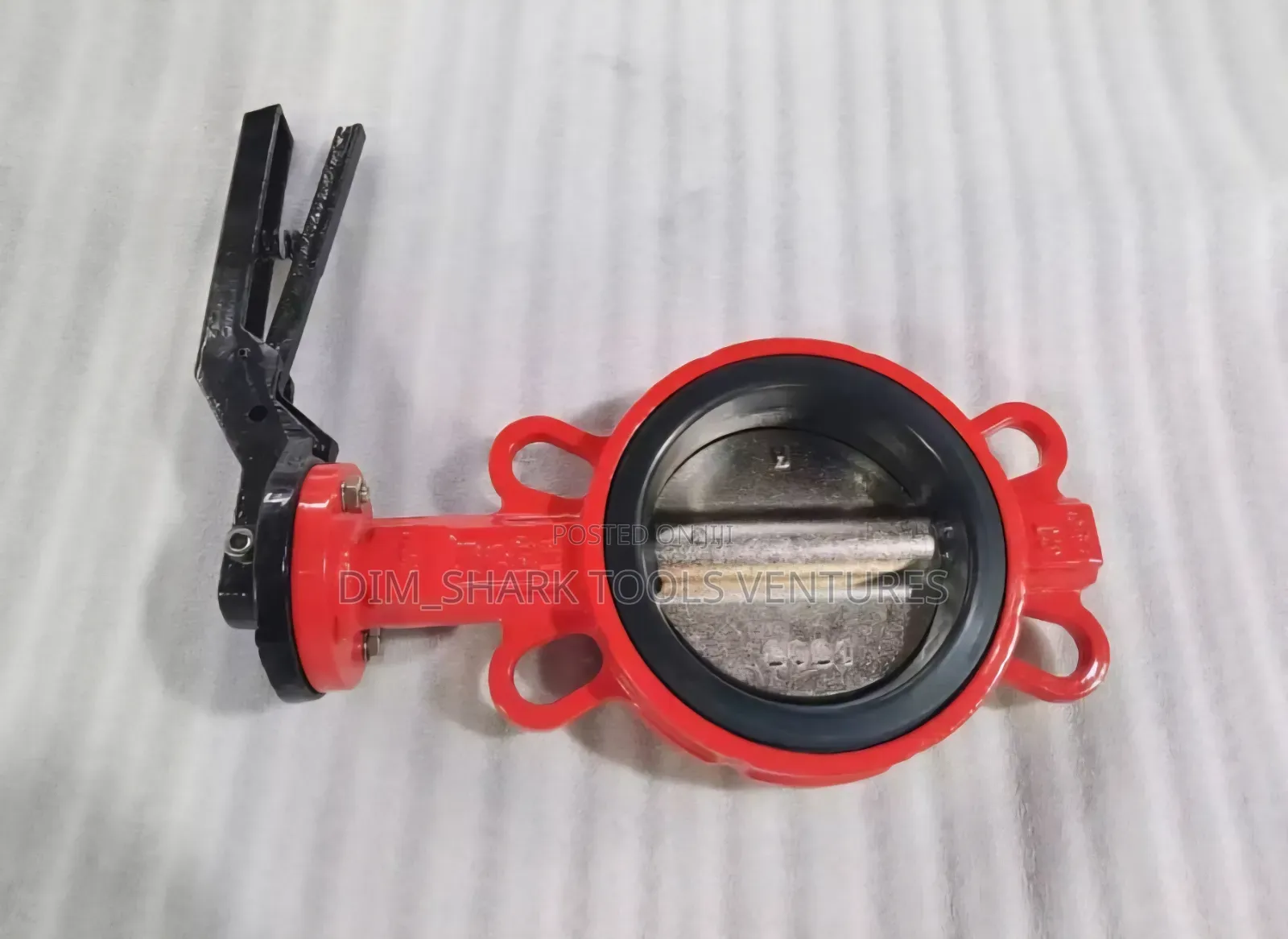4"-Inch(Dn100)Industrial Wafer-Style Butterfly Valve