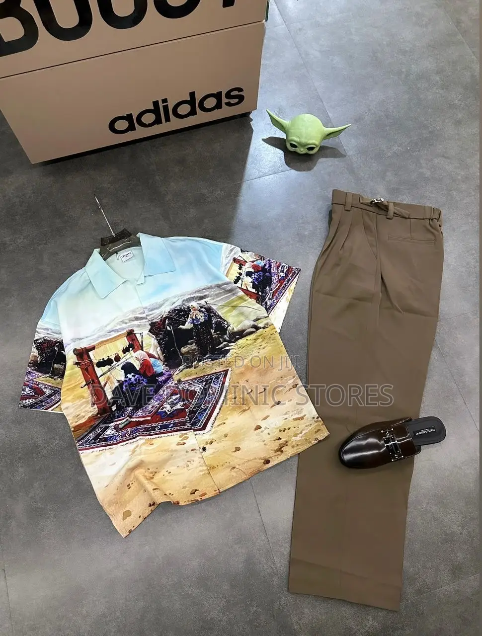 Vintage Shirts+ Flare Pants + Half-Shoe(Combo); Available Now
