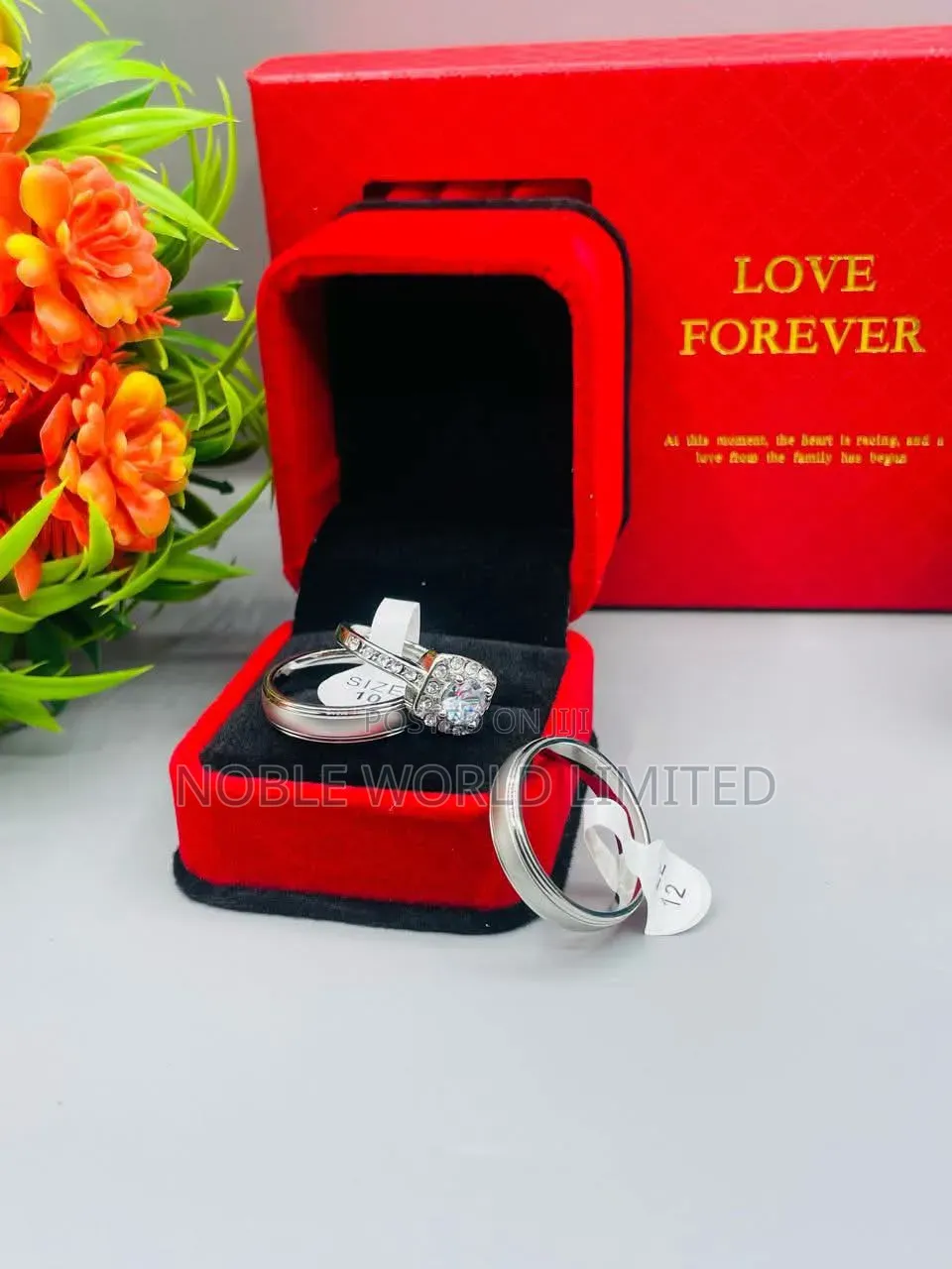 Silver Wedding Steel Rings Fr 6