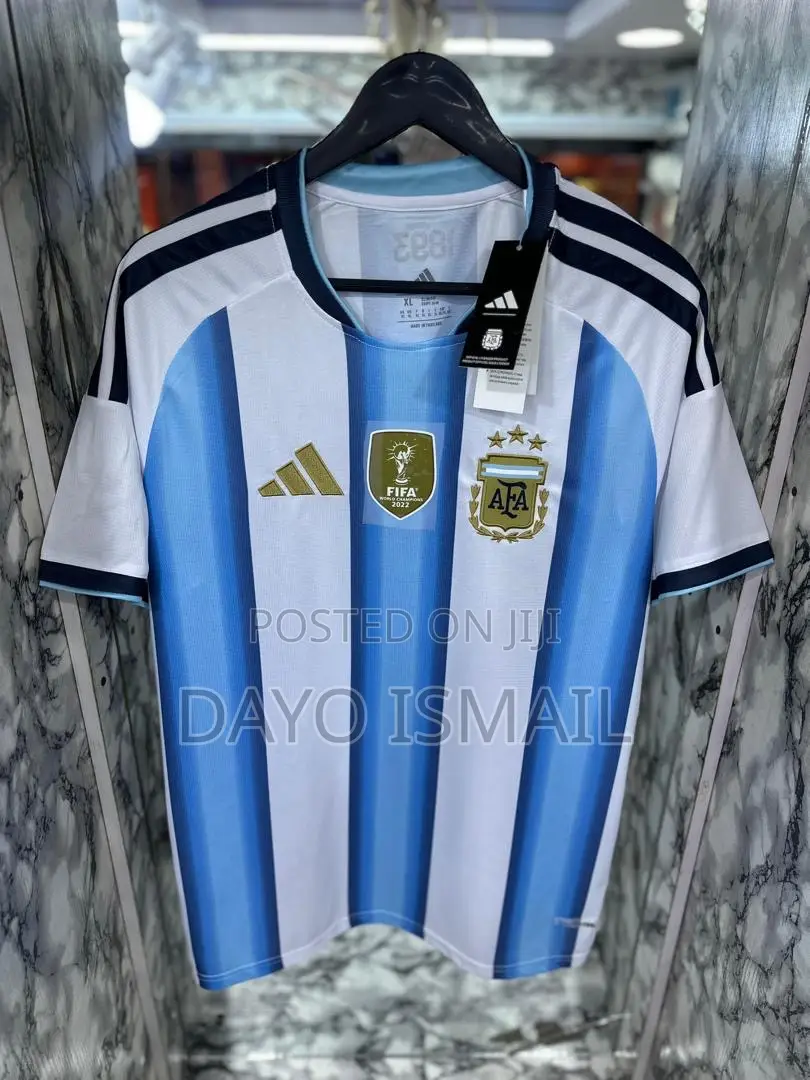 Argentina World Cup Champions Home Jersey