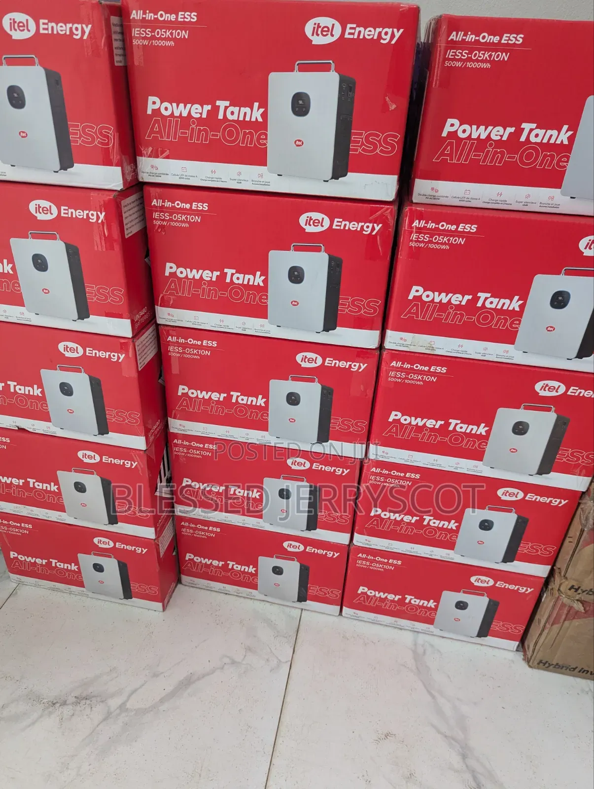 Itel 500w/1kwh Power Tank ( All in One) Available in Stock