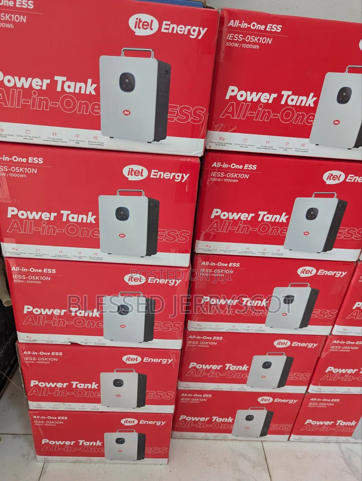 Itel 500w/1kwh All in One Power Tank Available in Stock.