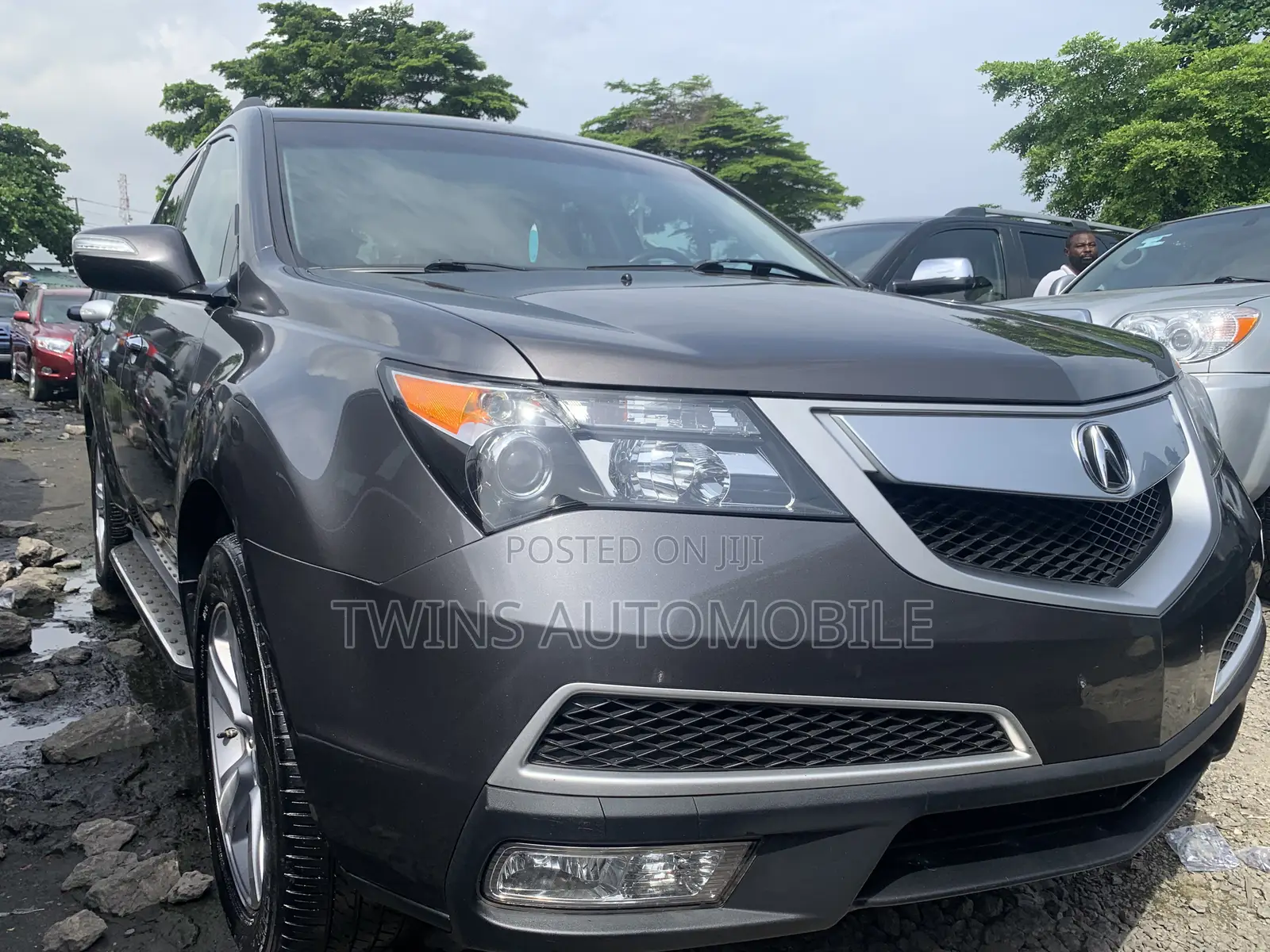Acura MDX Advance Package SUV AWD (3.7L 6cyl 6A) 2012 Gray