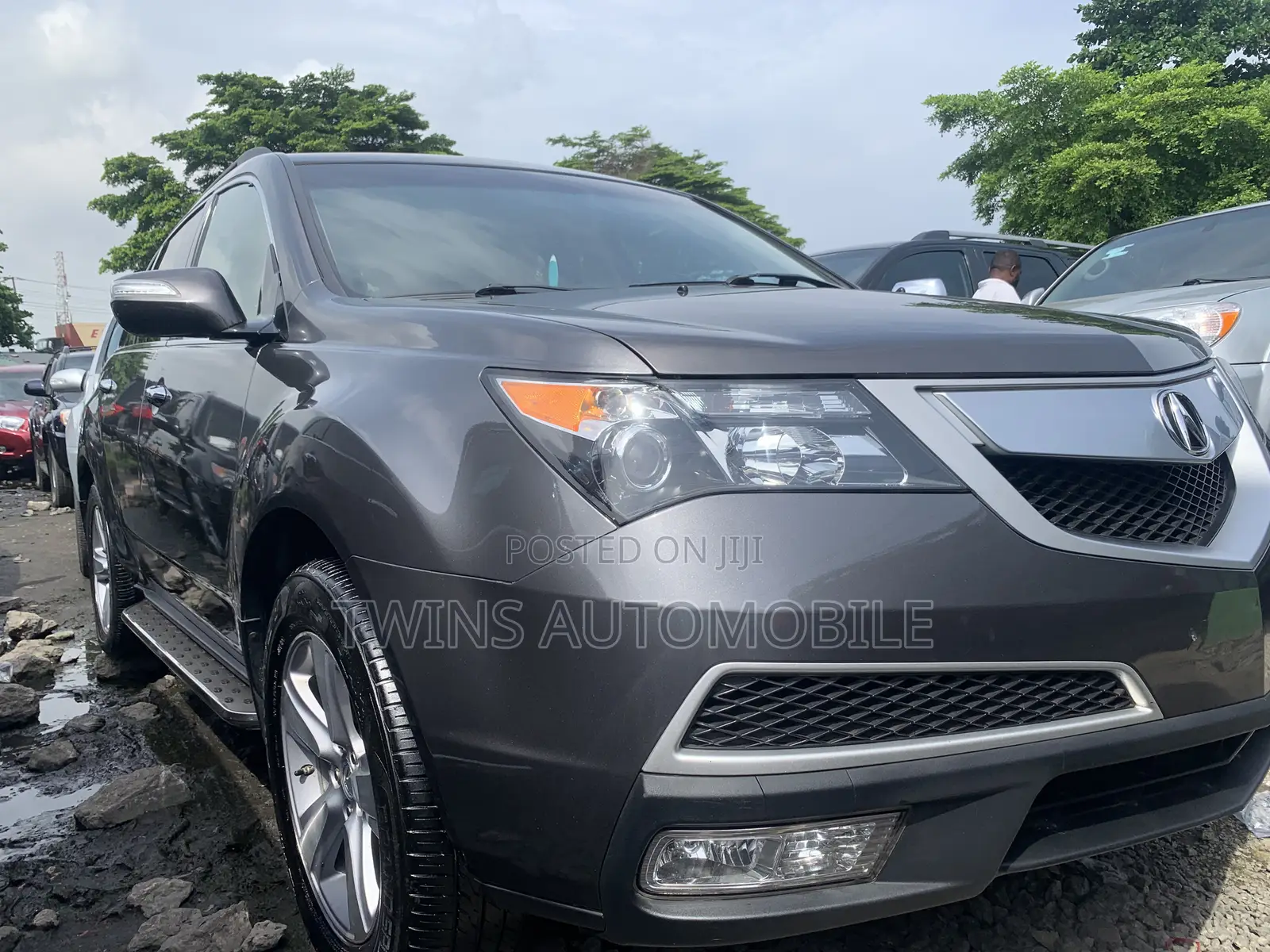 Acura MDX Advance Package SUV AWD (3.7L 6cyl 6A) 2012 Gray