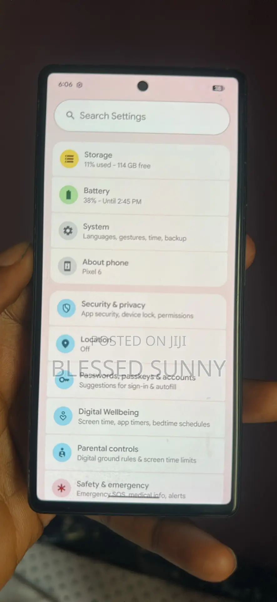 Google Pixel 6 128 GB Blue