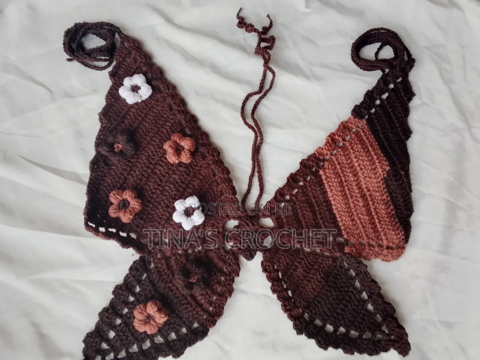 Crochet Butterfly Top