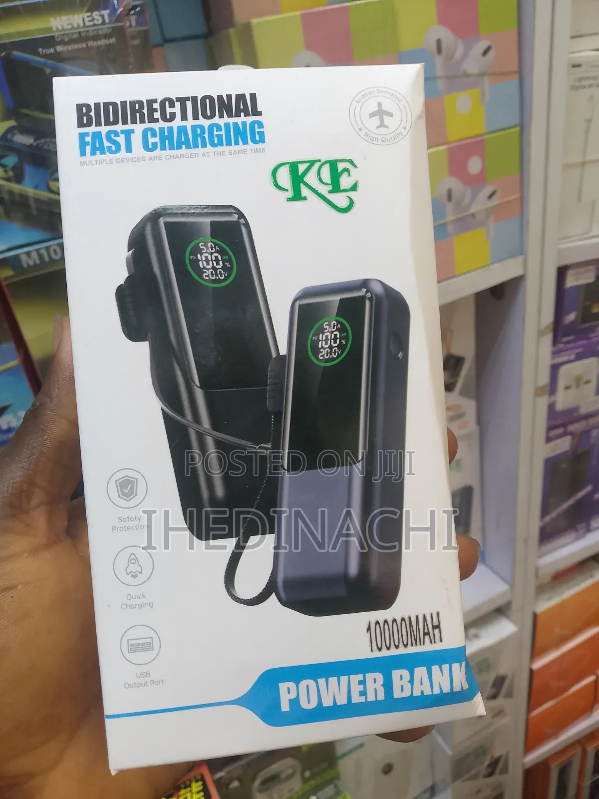 20,000mah Laptop Power Bank 100watts