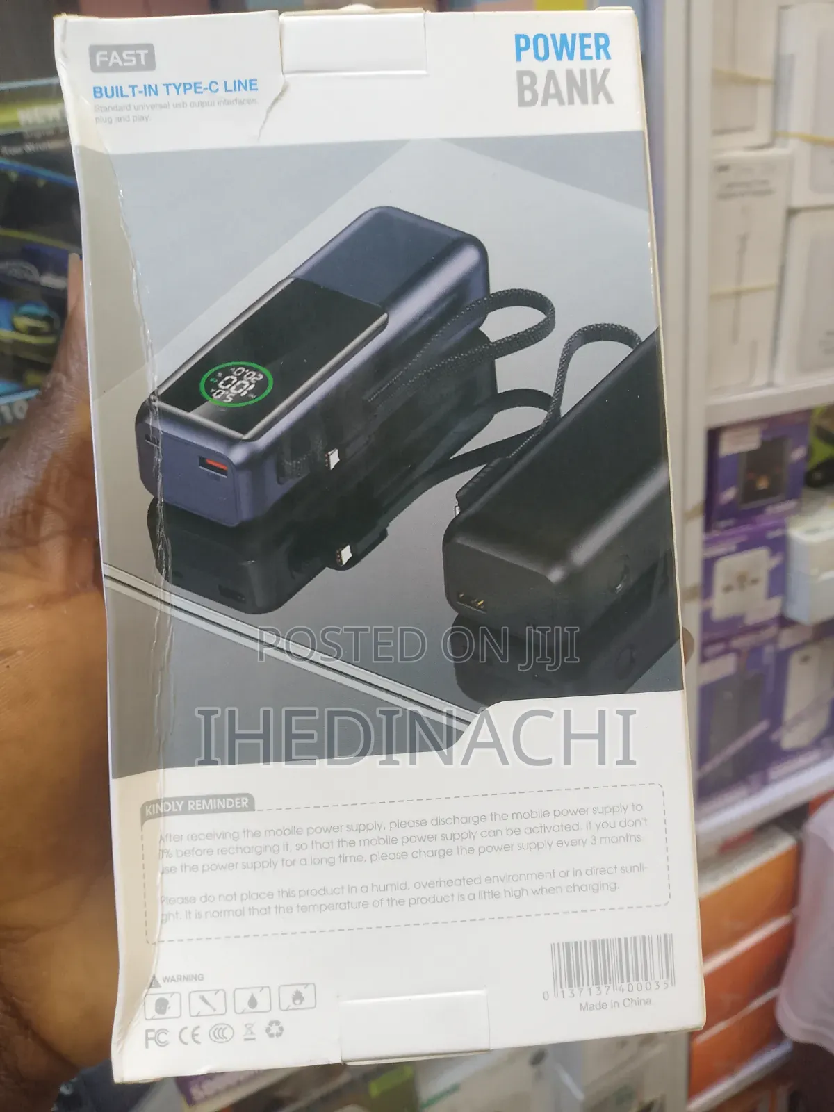 20,000mah Laptop Power Bank 100watts