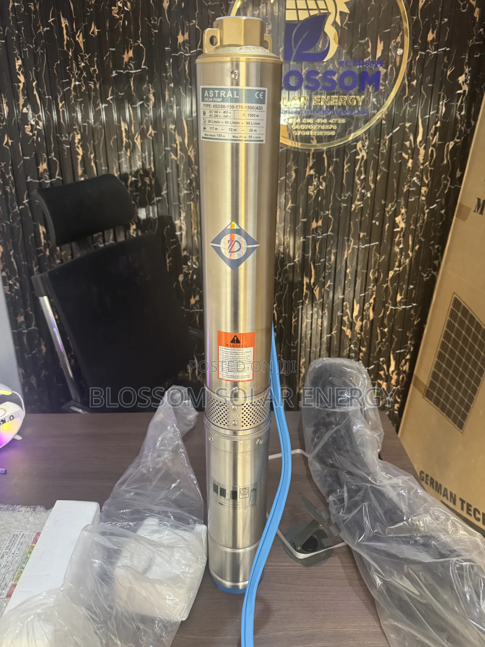 2hp Astral Ac/Dc Submersible Solar Sump