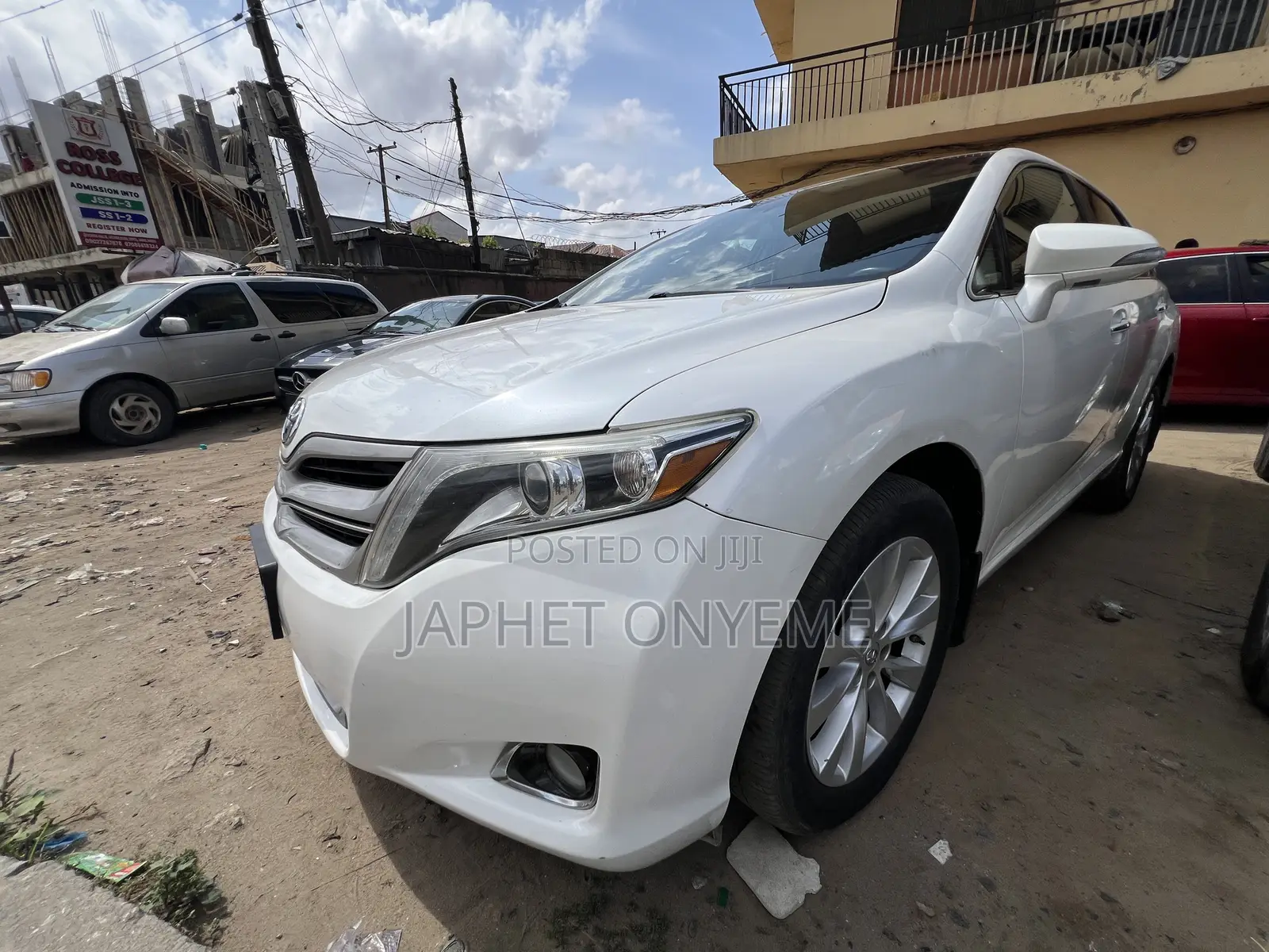 Toyota Venza Limited 2014 White