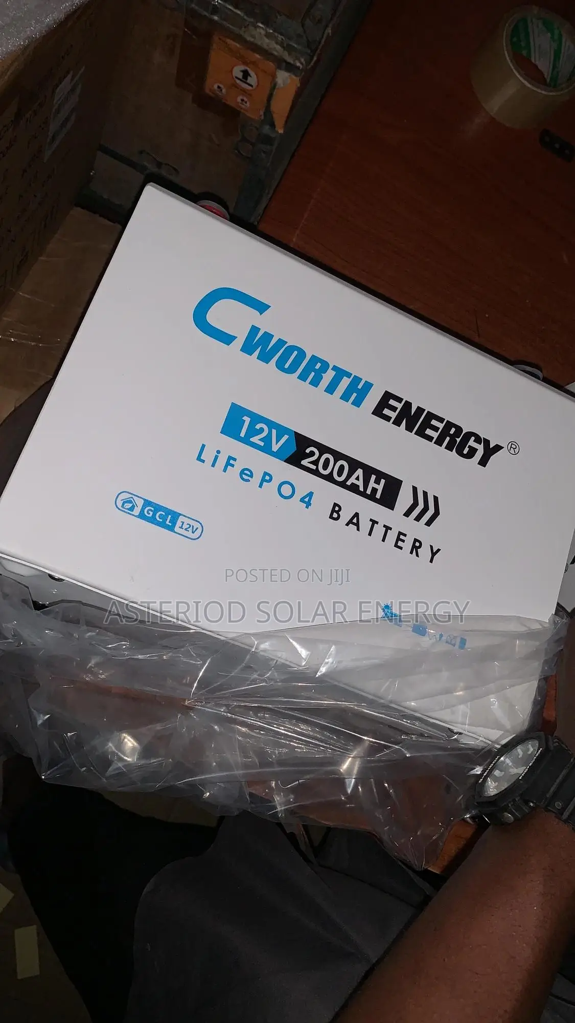 2.5kwh 12v Cworth Lithium Battery