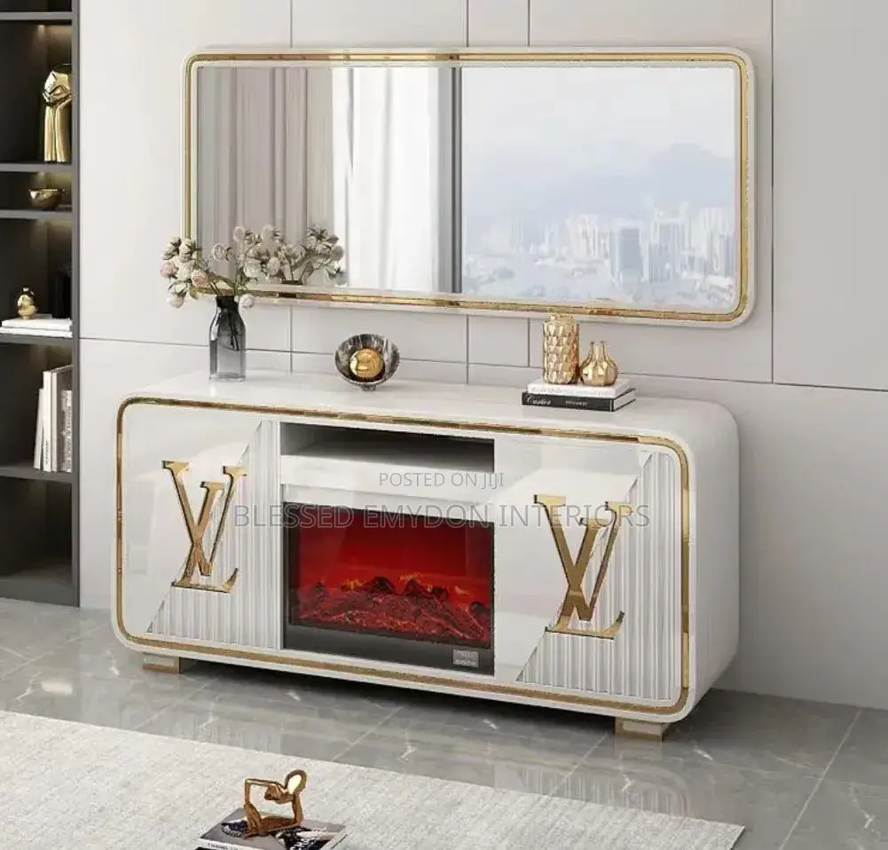 Royal Tv Stand With Electric Fireplace