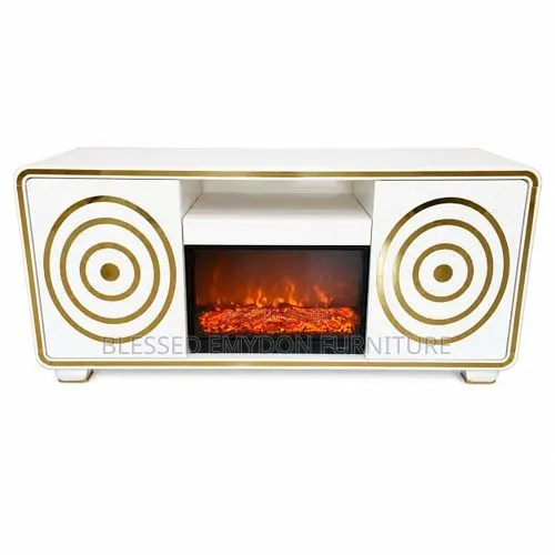 Luxurious Electrified Fireplace Tv Stand for Smart Home
