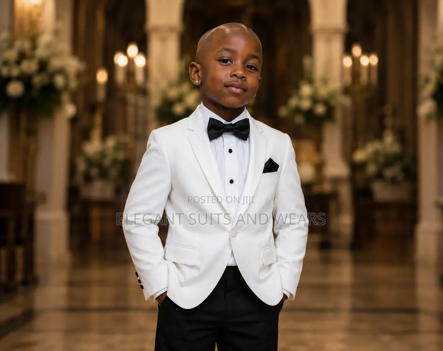 Graduation Suits for Boys With Shirt and Bowtie