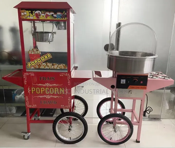 Standing Pop Corn and Candy Floss