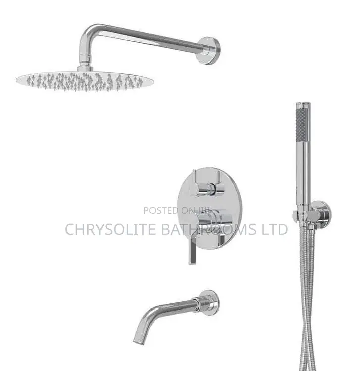 Round Conduit Shower Mixer