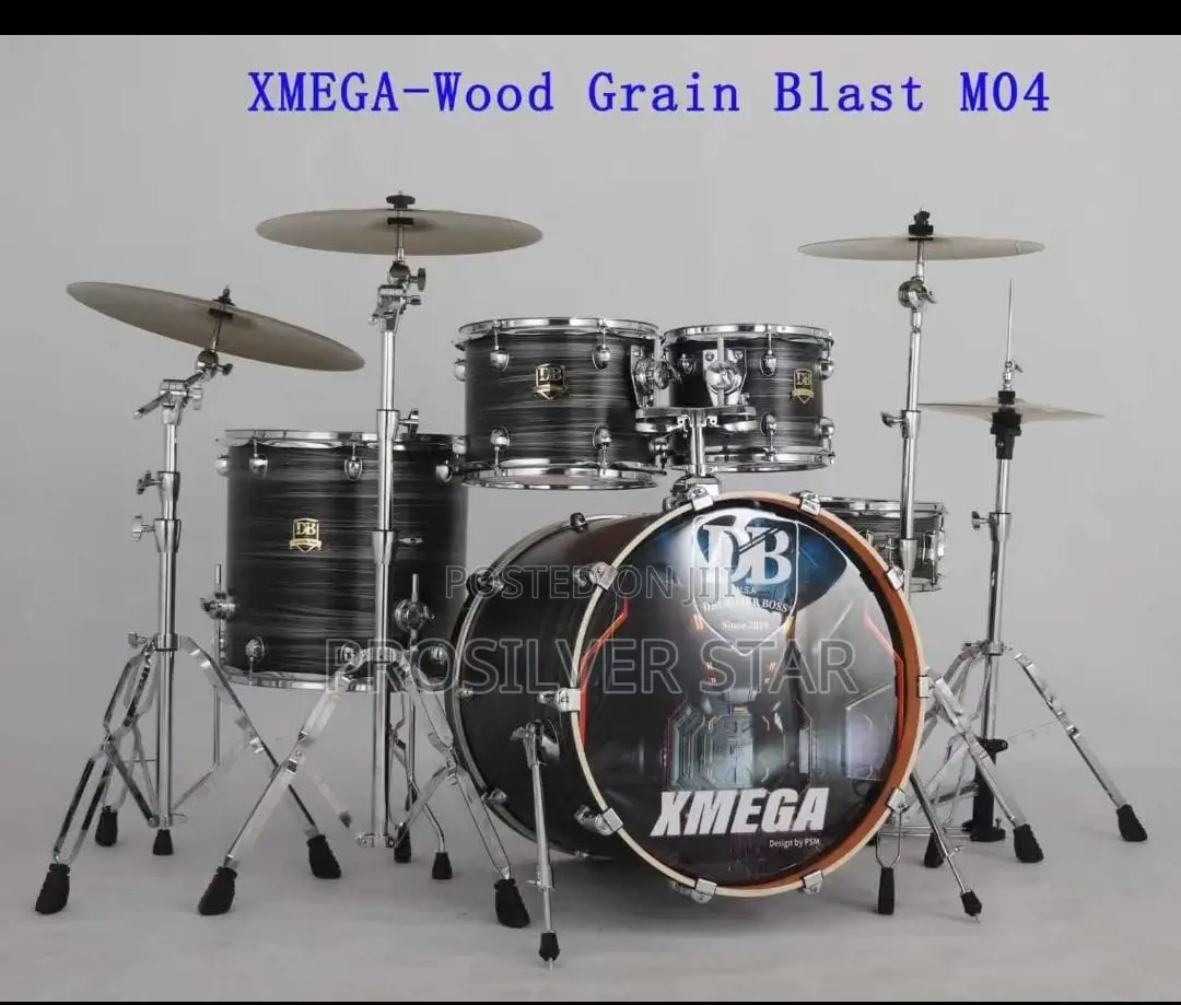 Xmega Drummer Boss 5pcs Drum Set