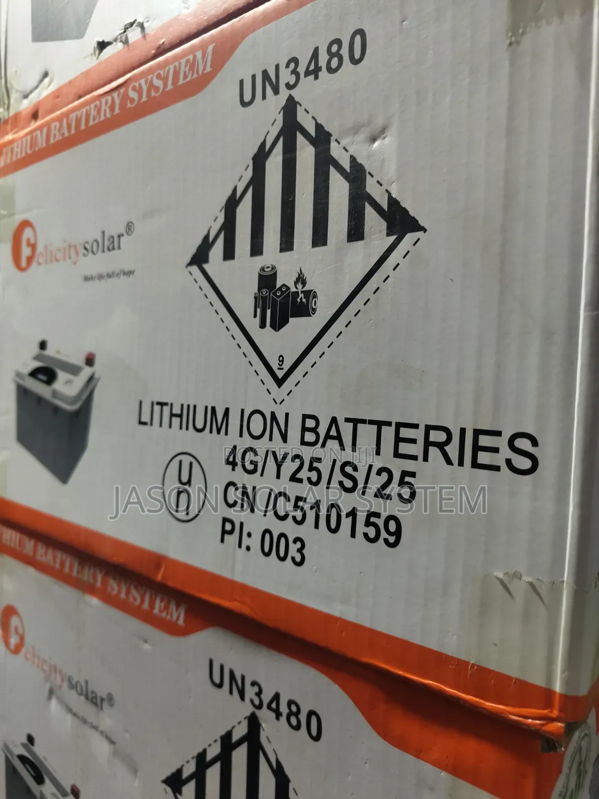 2.5kwh Felicity Lithium Battery 12v