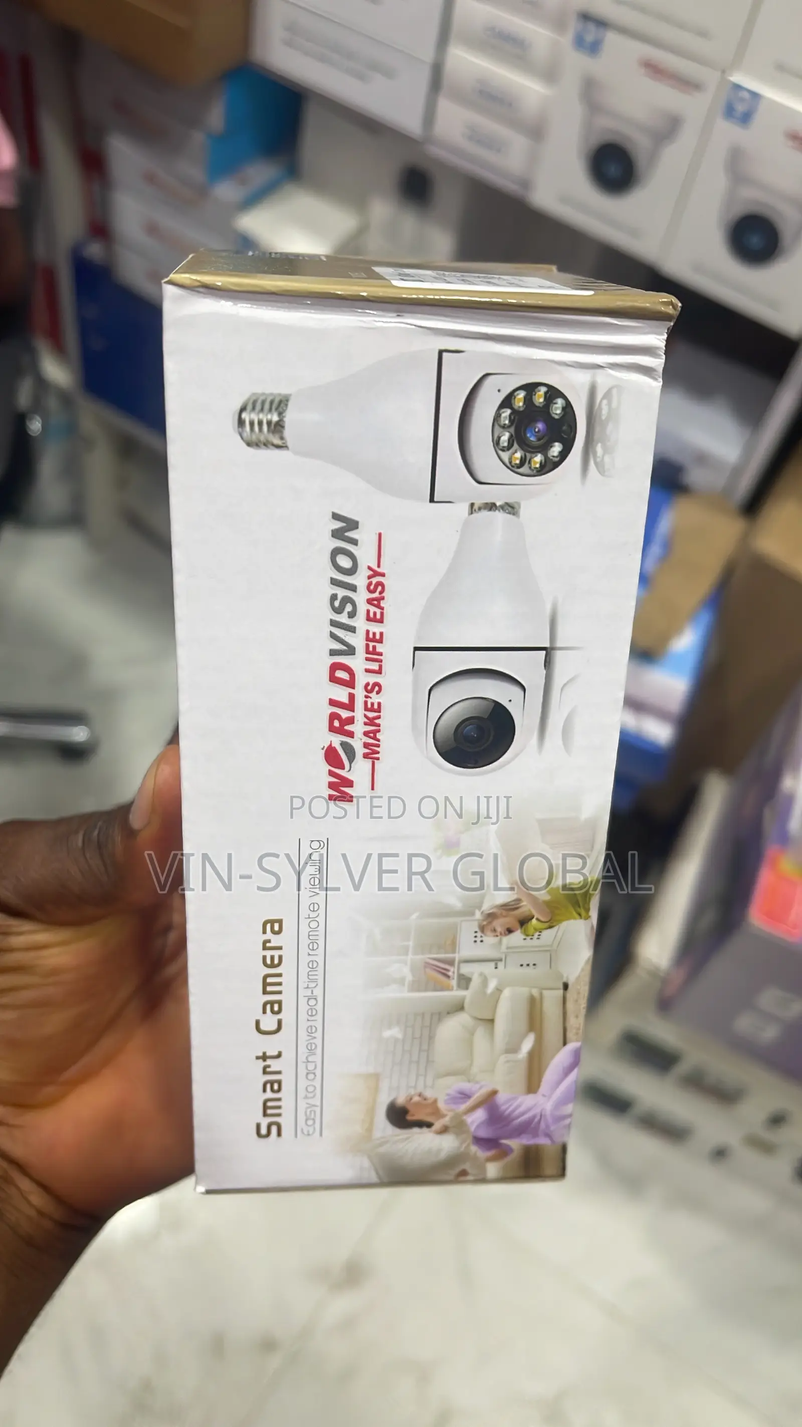 CCTV Wi-Fi Bulb Camera