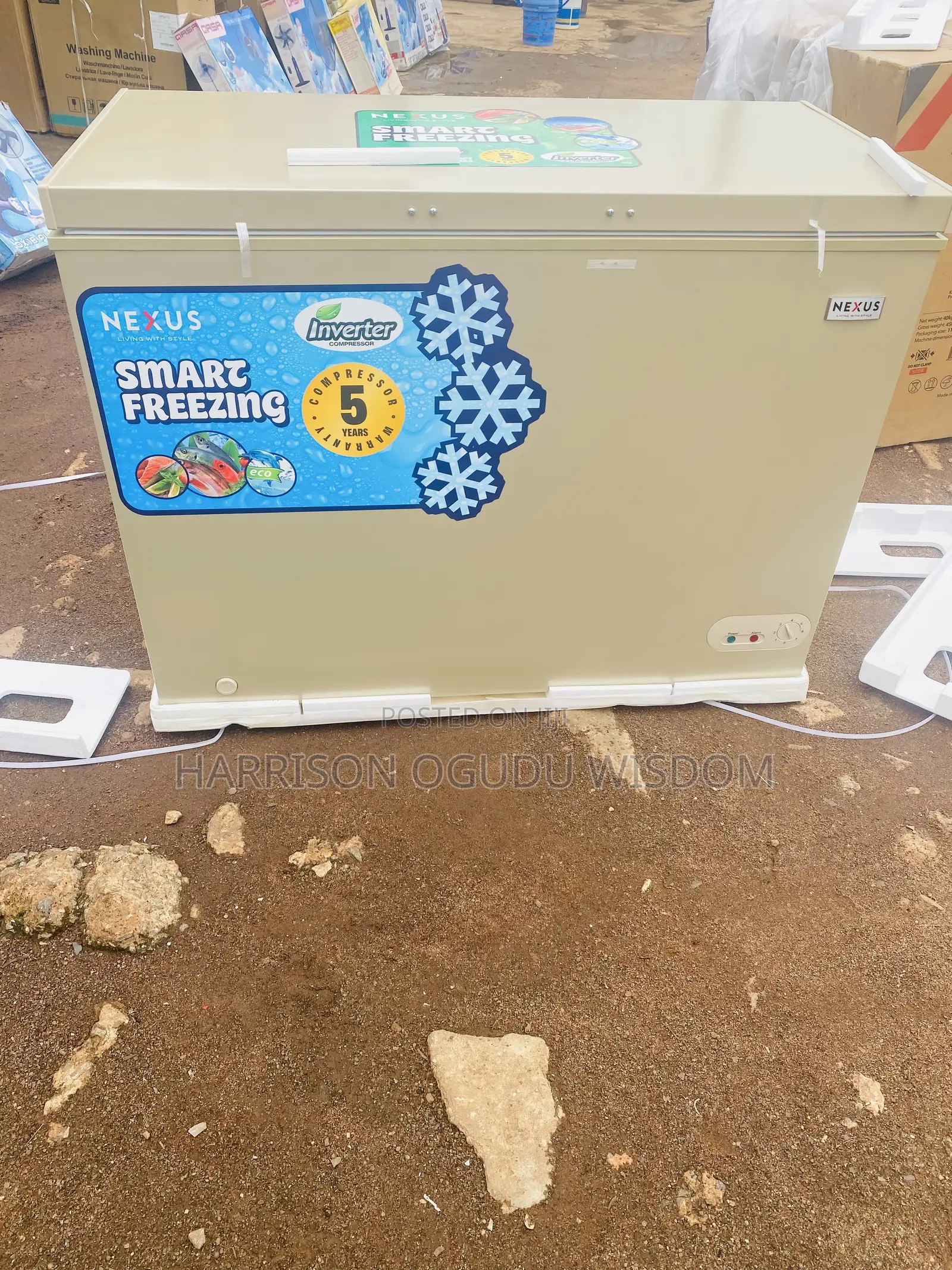 Nexus Inverter Deep Freezer 265l Available for Sale