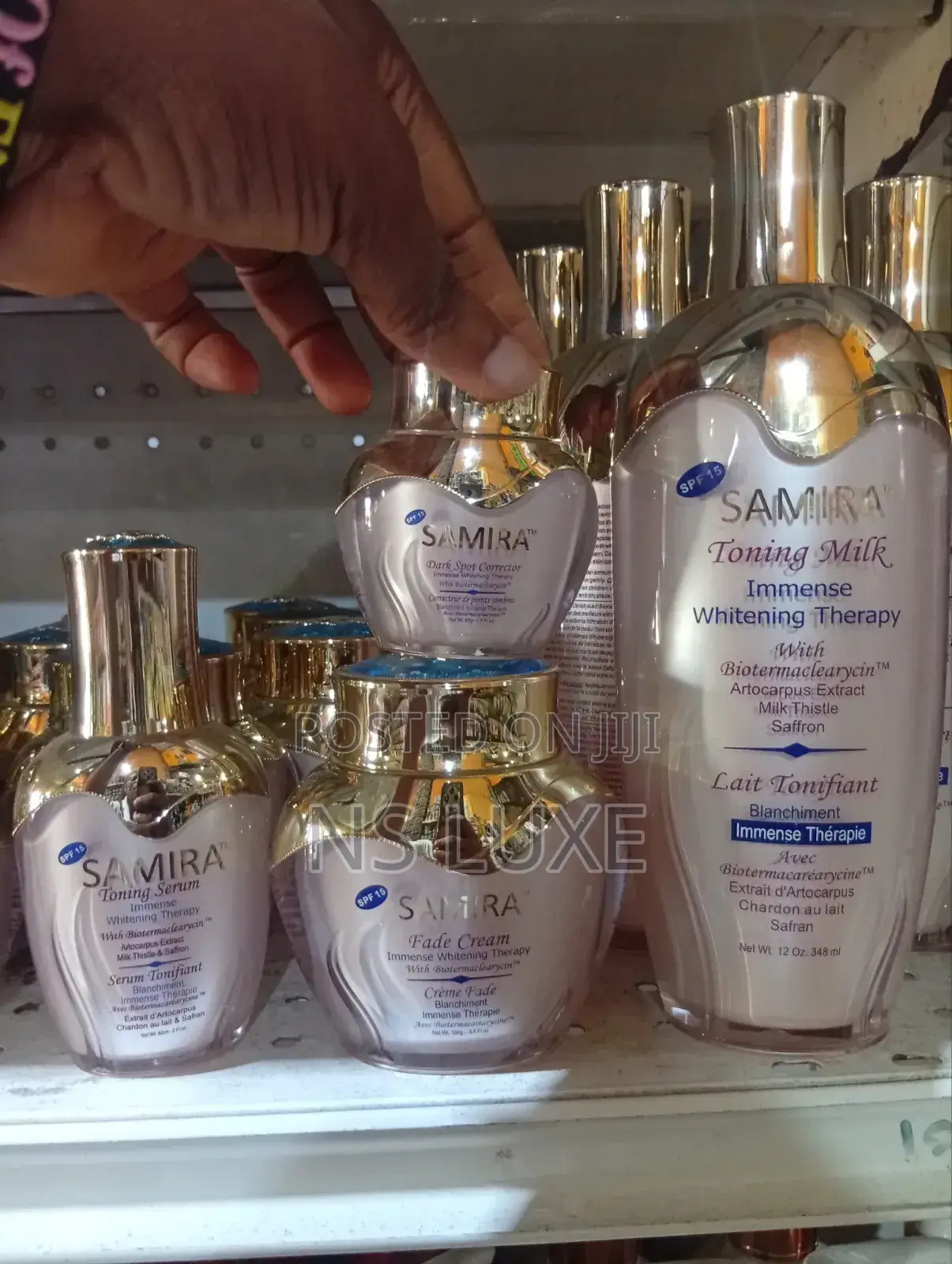Samira Toning Milk Set