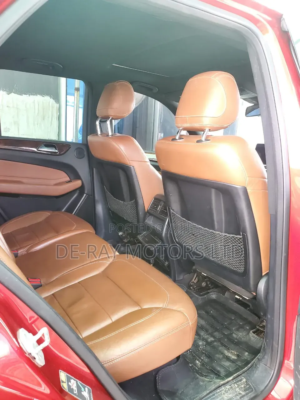 Mercedes-Benz GLE-Class GLE 350d 4MATIC 2017 Red