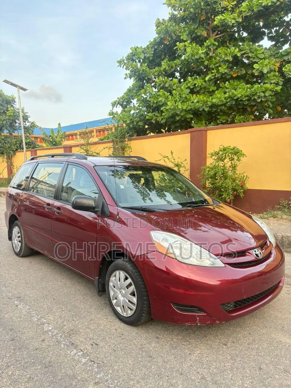 Toyota Sienna 2007 Burgundy