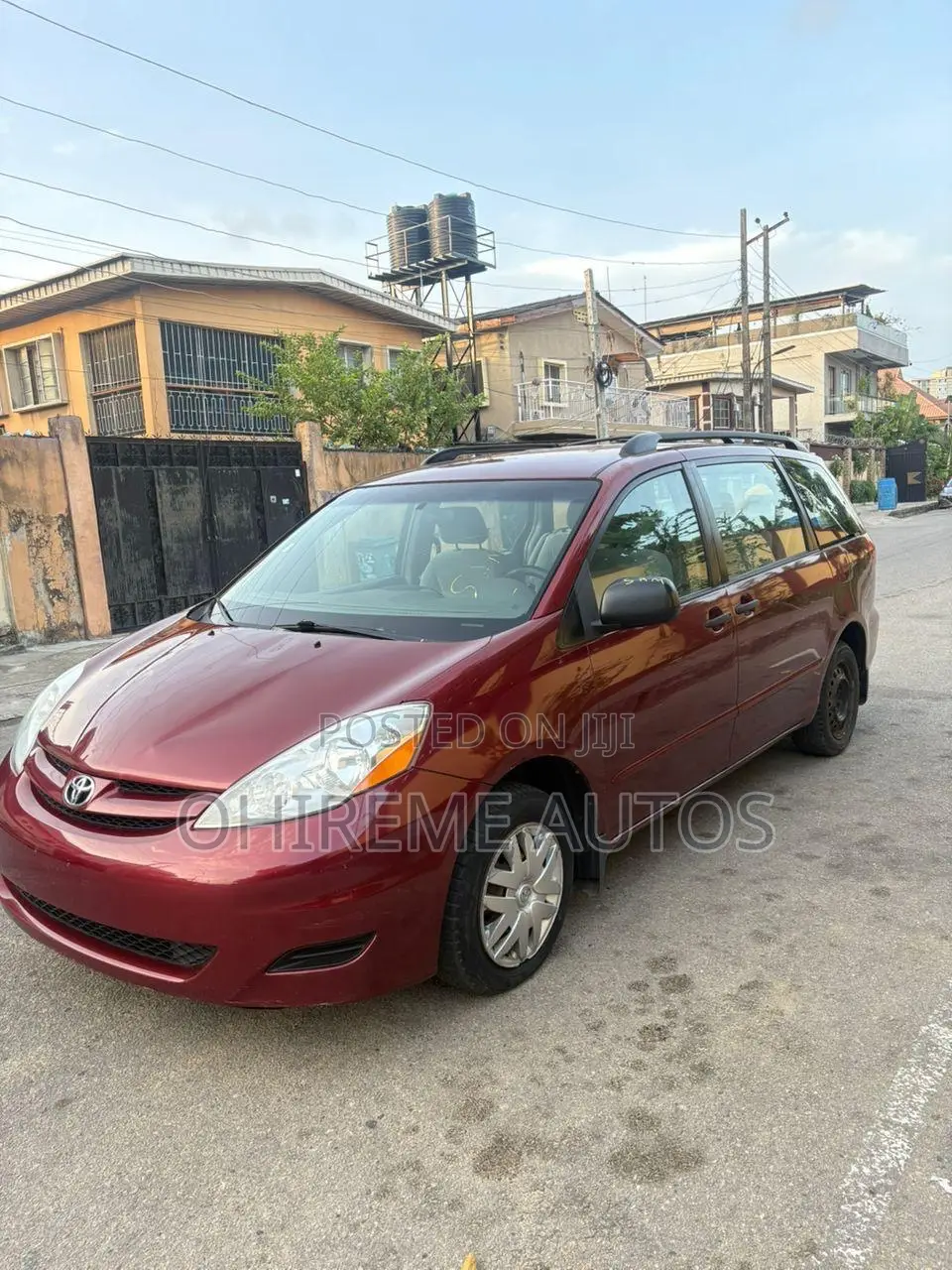 Toyota Sienna 2007 Burgundy