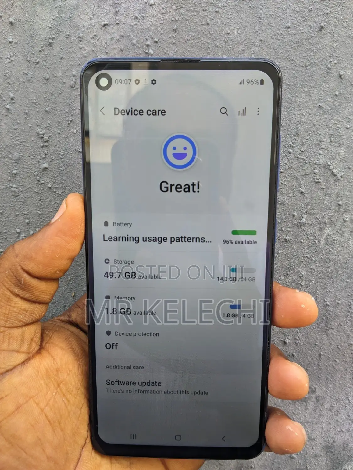 Samsung Galaxy A21s 64 GB Blue