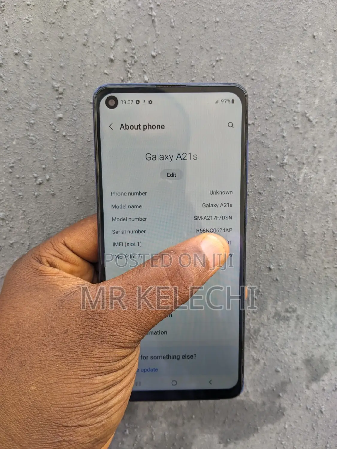 Samsung Galaxy A21s 64 GB Blue
