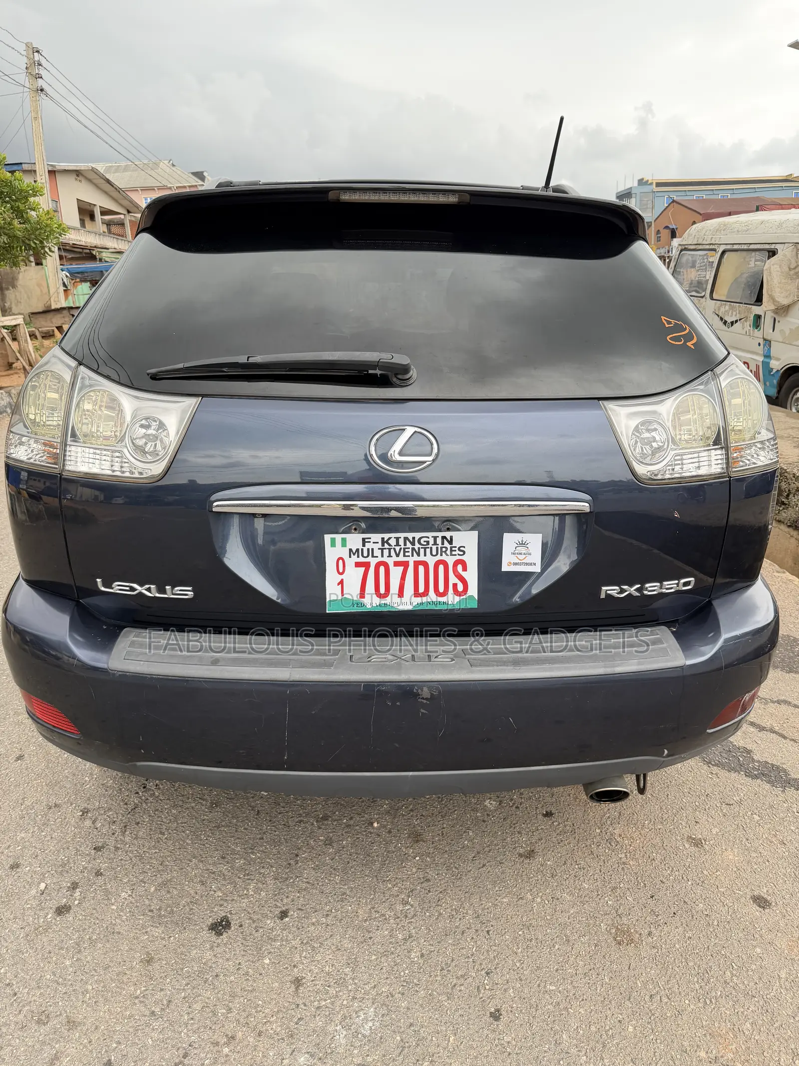 Lexus RX 350 AWD 2008 Blue