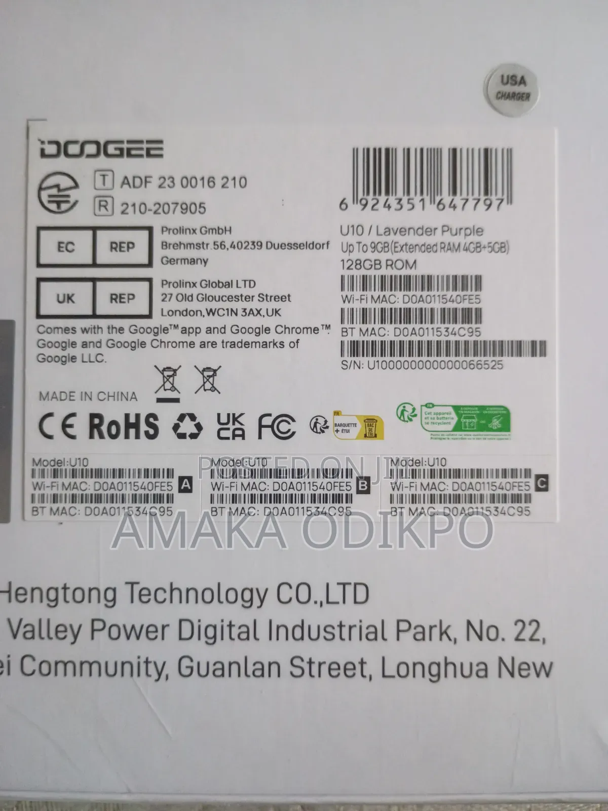 New Tablet 128 GB