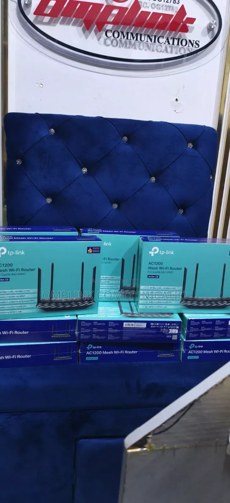 Tp-Link Archer C6 Ac1200 Wireless Mu-Mimo Gigabit Router