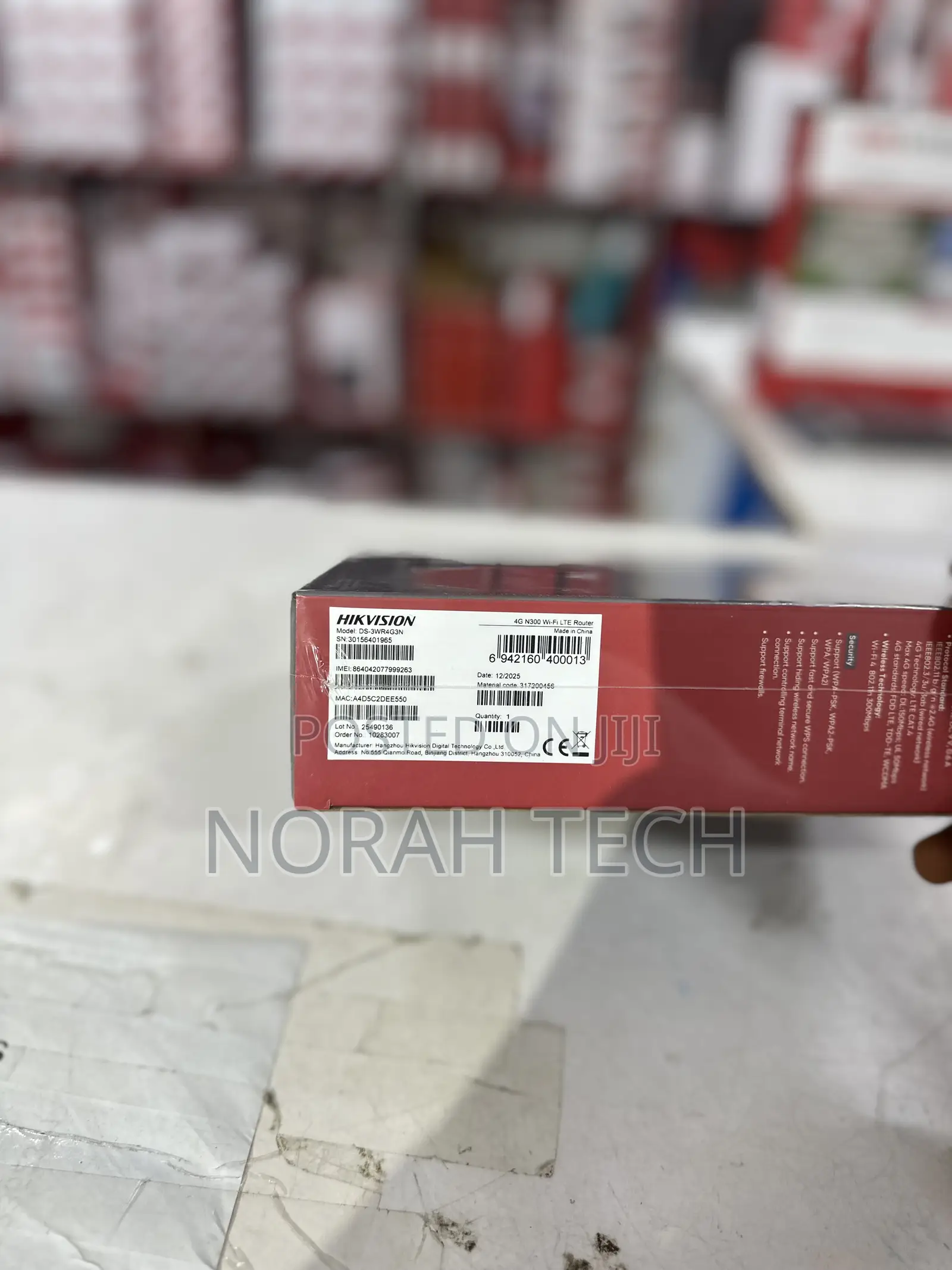 Hikvision N300 Wi-Fi Lte 4g Router