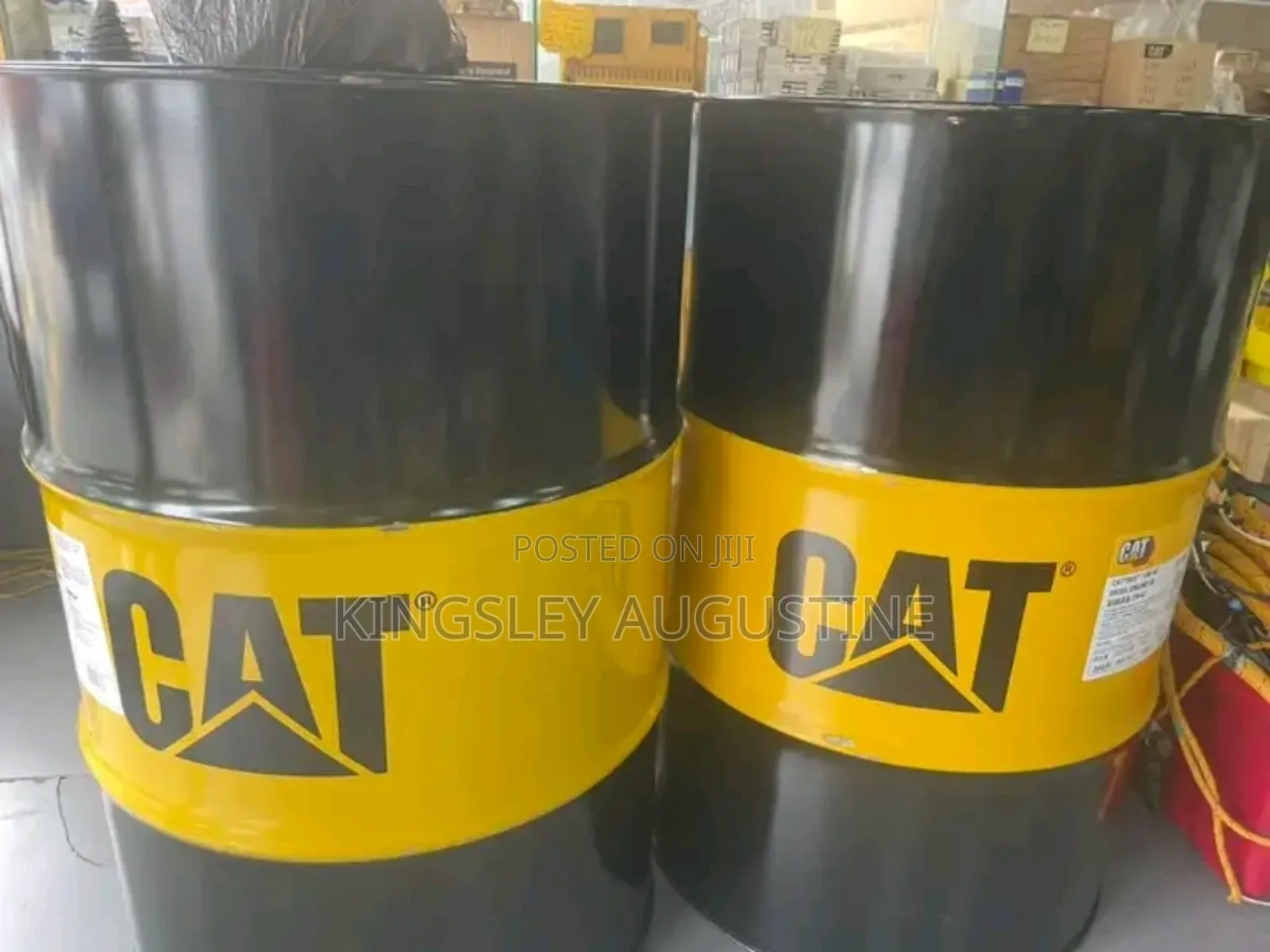 Caterpillar Cat Oil Drum