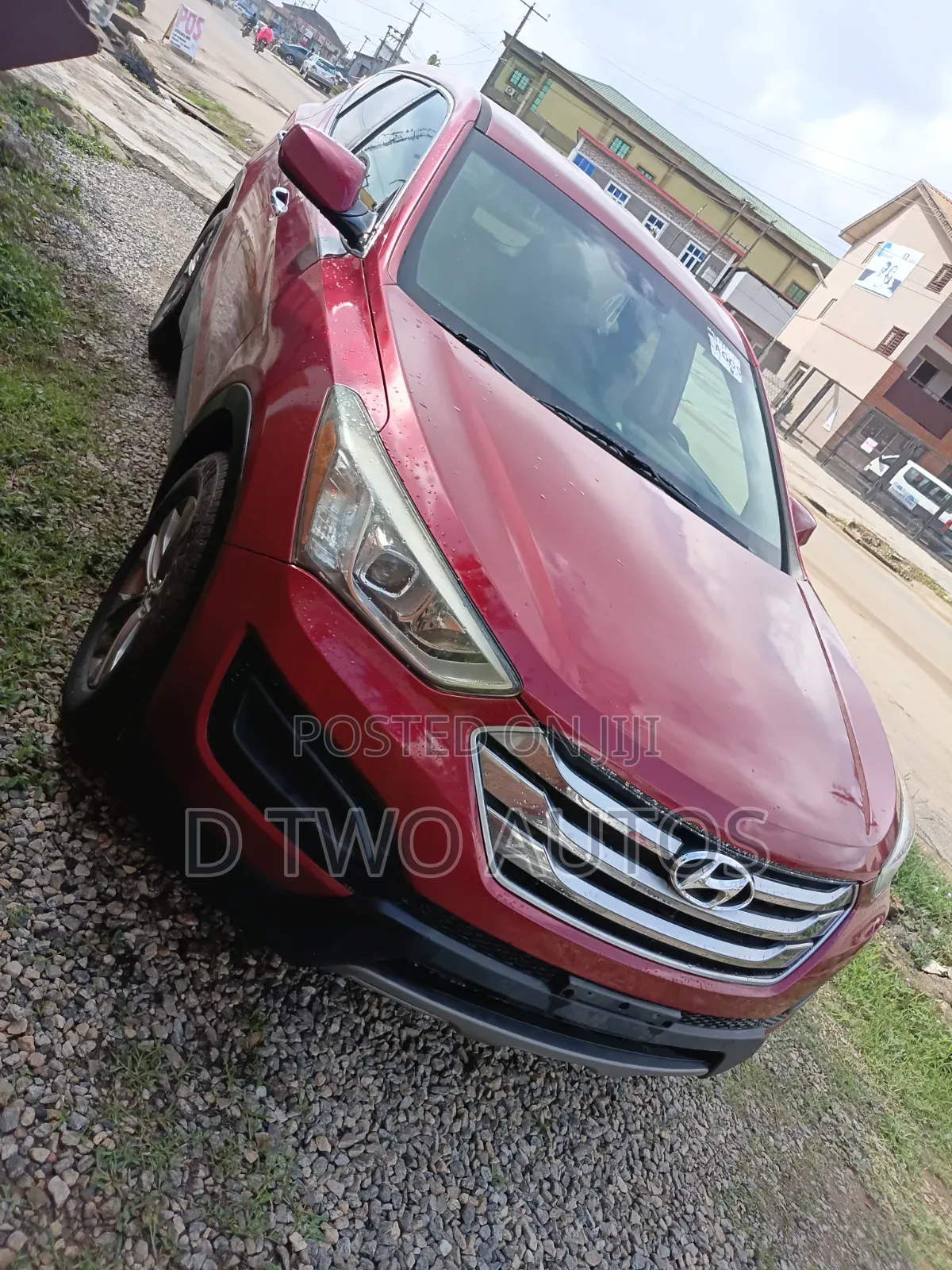 Hyundai Santa Fe 2015 Red