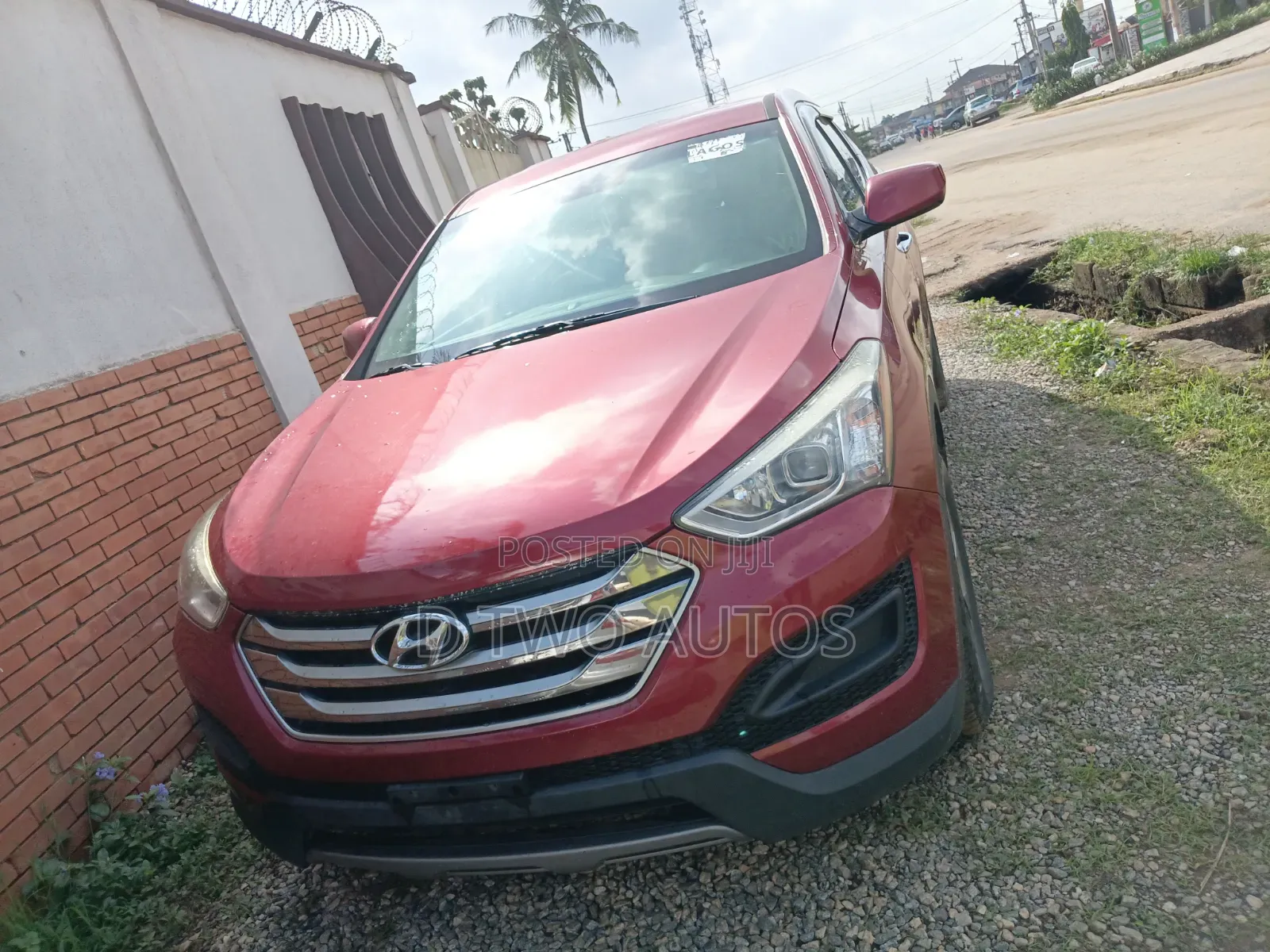 Hyundai Santa Fe 2015 Red